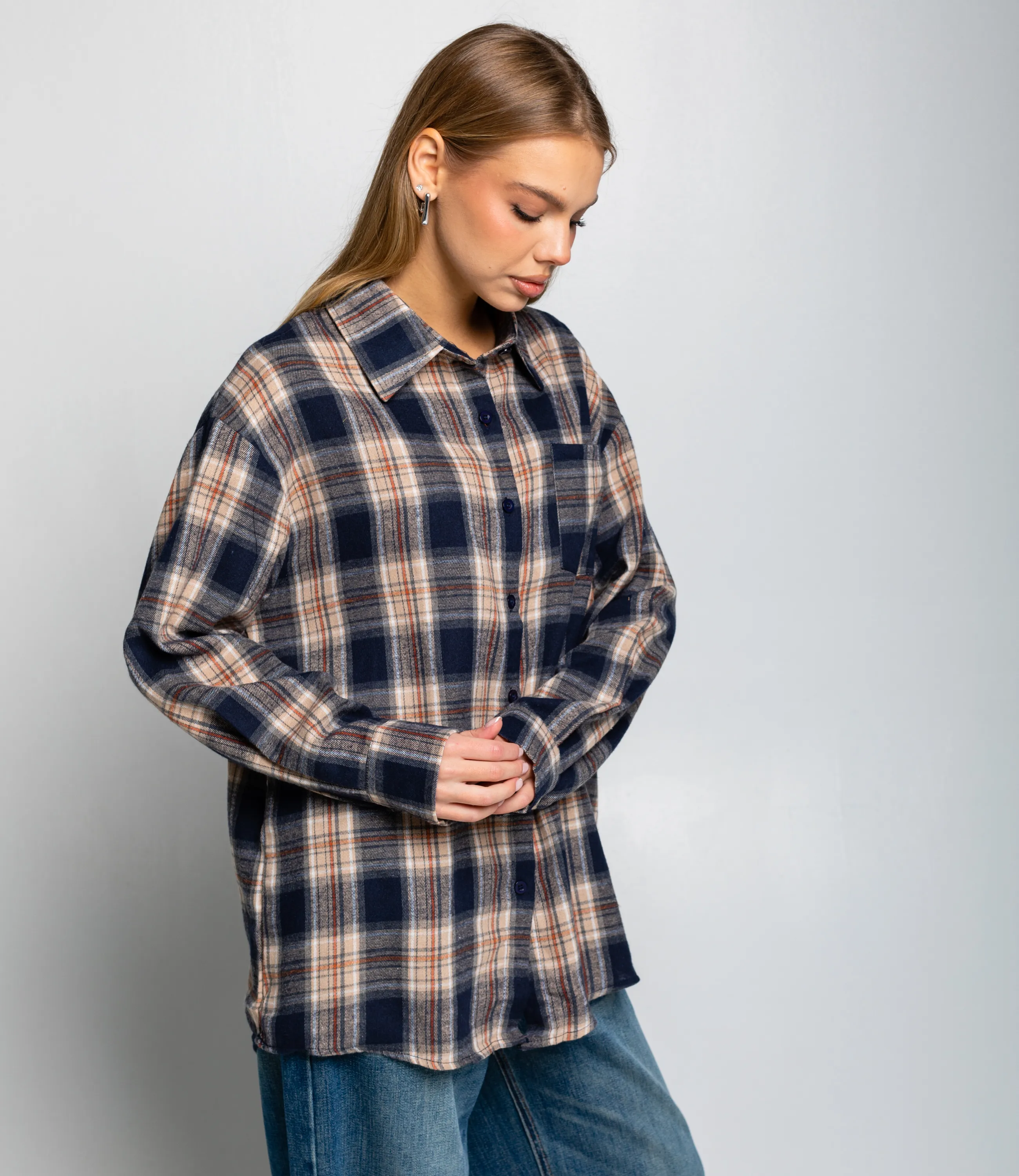 Рубашка #КТ225 (5), тёмно-синий - фото 2