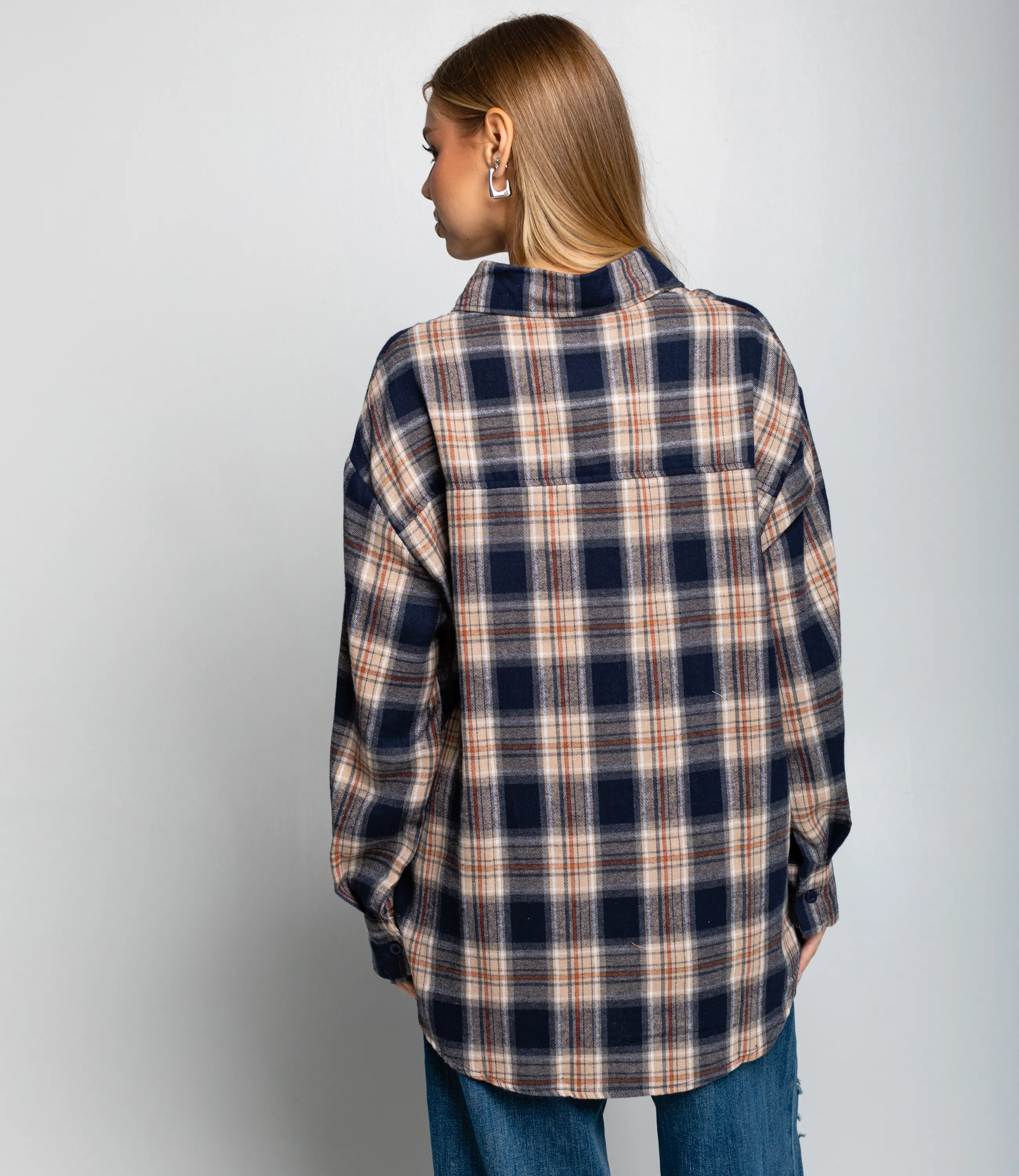 Рубашка #КТ225 (5), тёмно-синий - фото 3