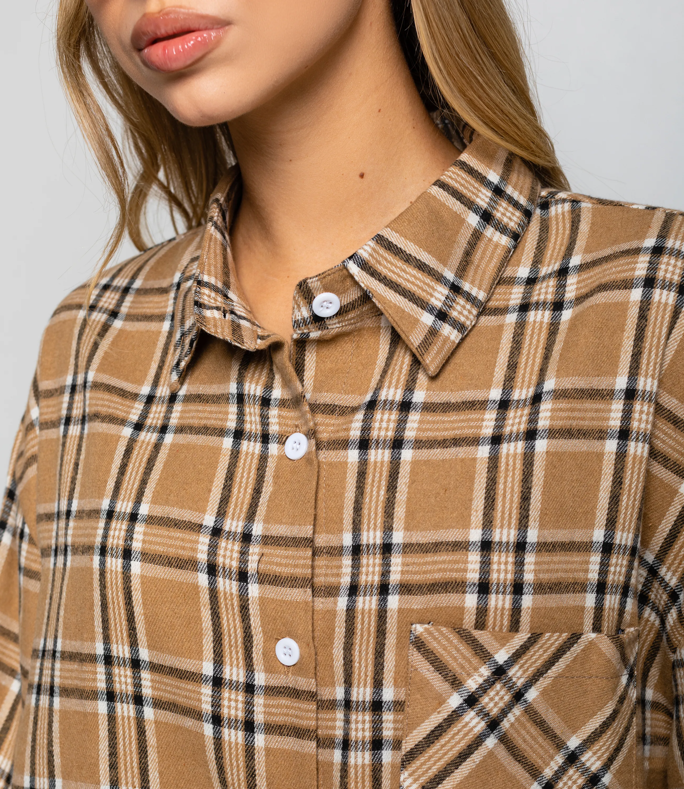 Рубашка #КТ225 (5), бежевый - фото 5