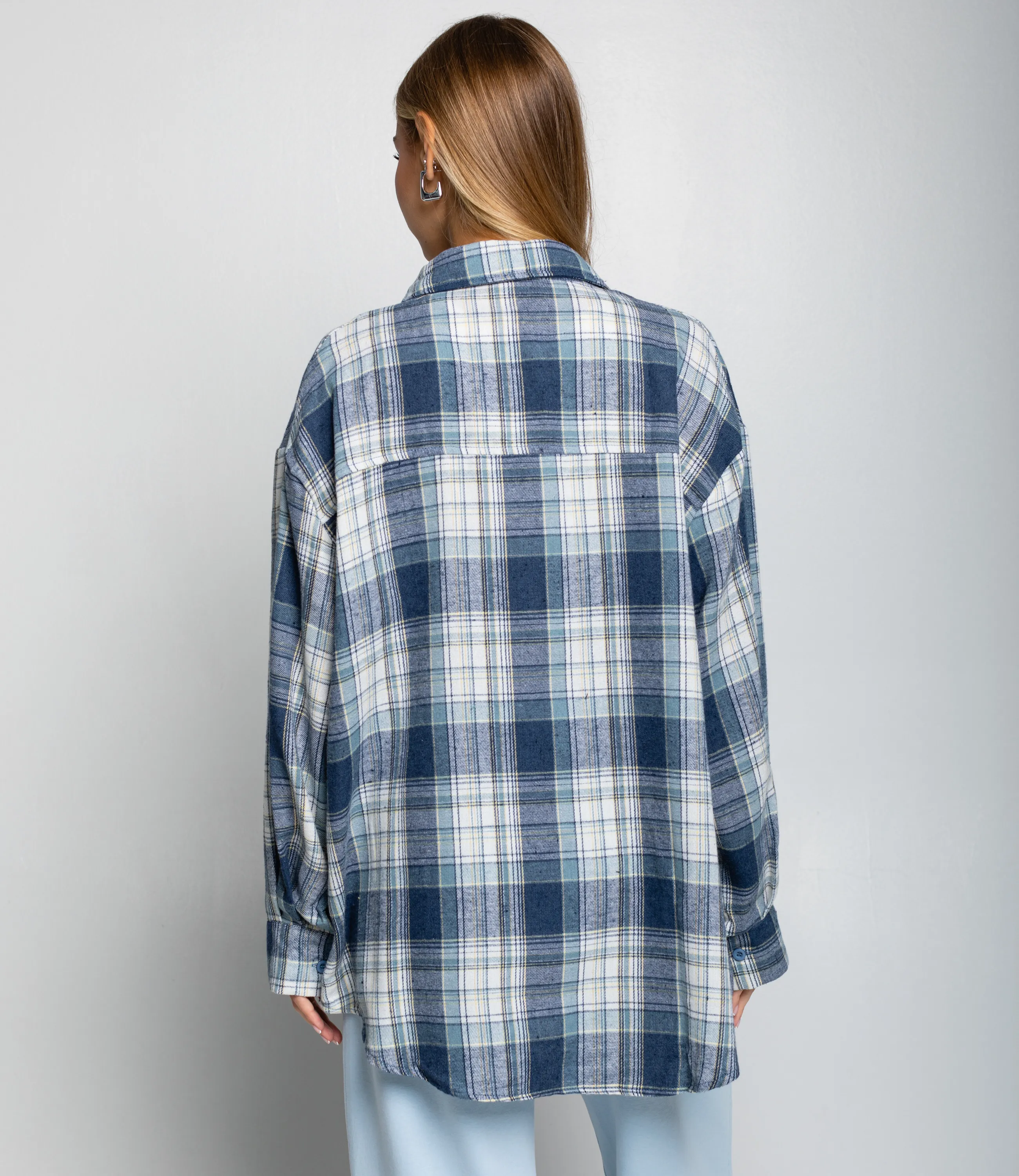 Рубашка #КТ225 (5), синий - фото 3