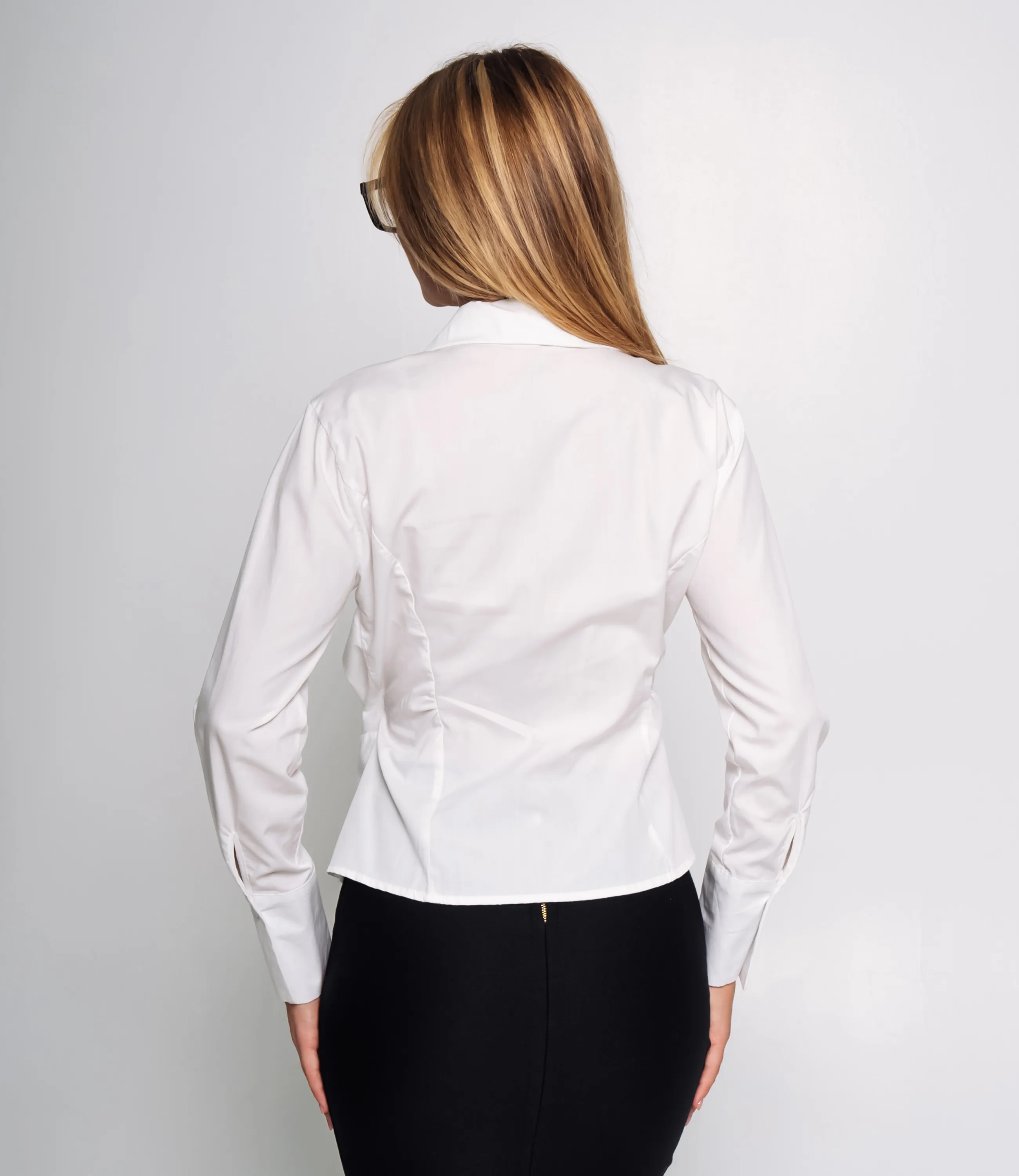 Блуза #КТ2698-1, белый - фото 3