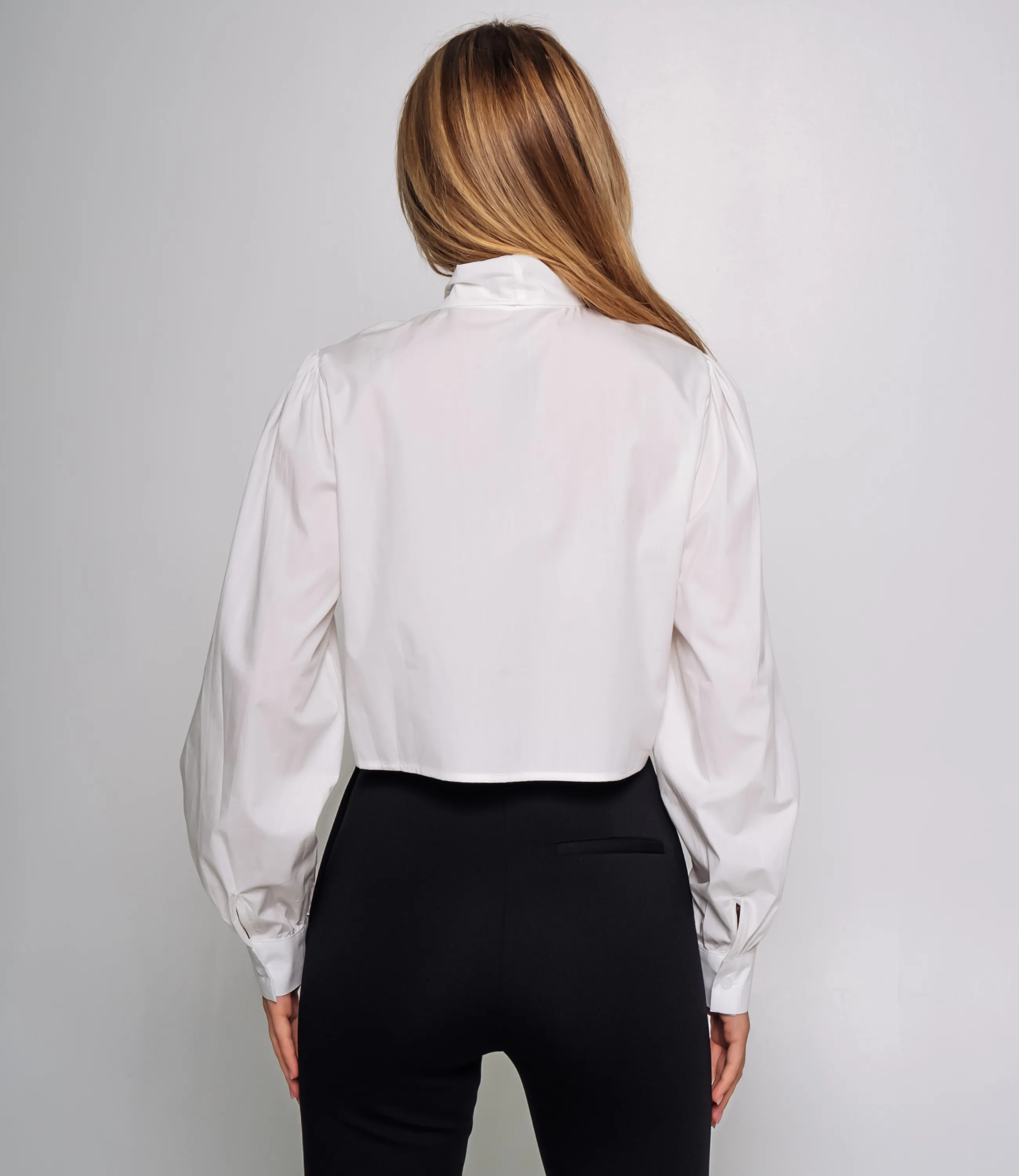Блуза #КТ2516 (3), белый - фото 3