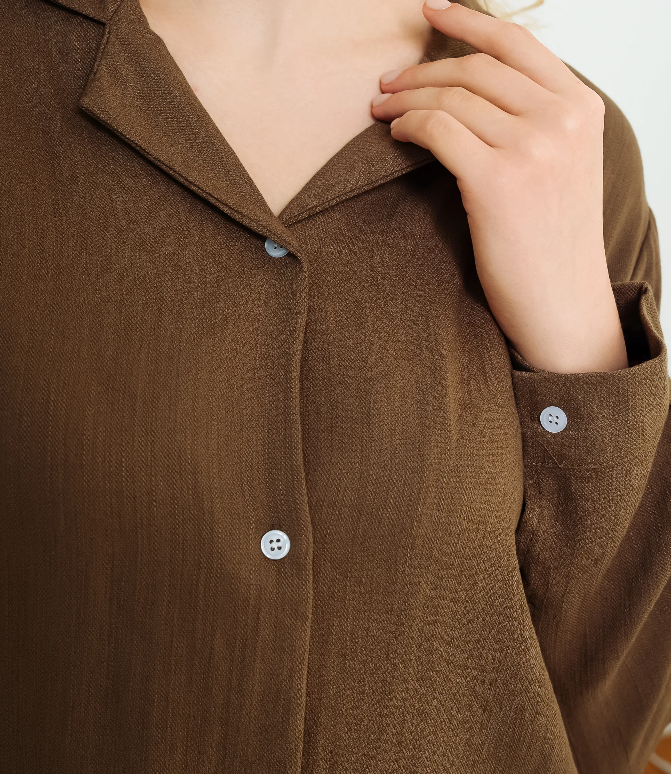 Рубашка #КТ9025 (3), тёмный хаки - фото 5