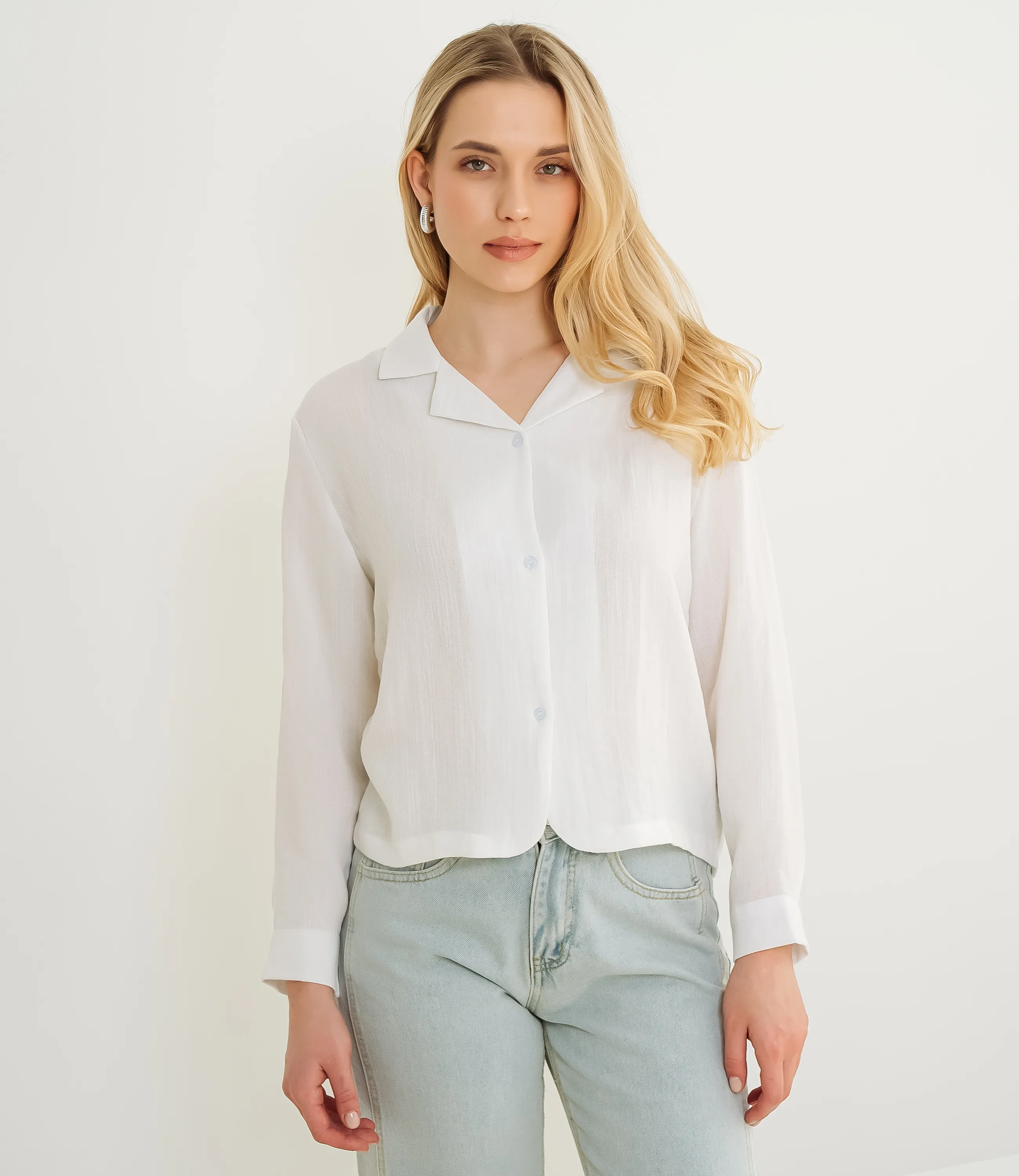 Рубашка #КТ9025 (3), белый - фото 1