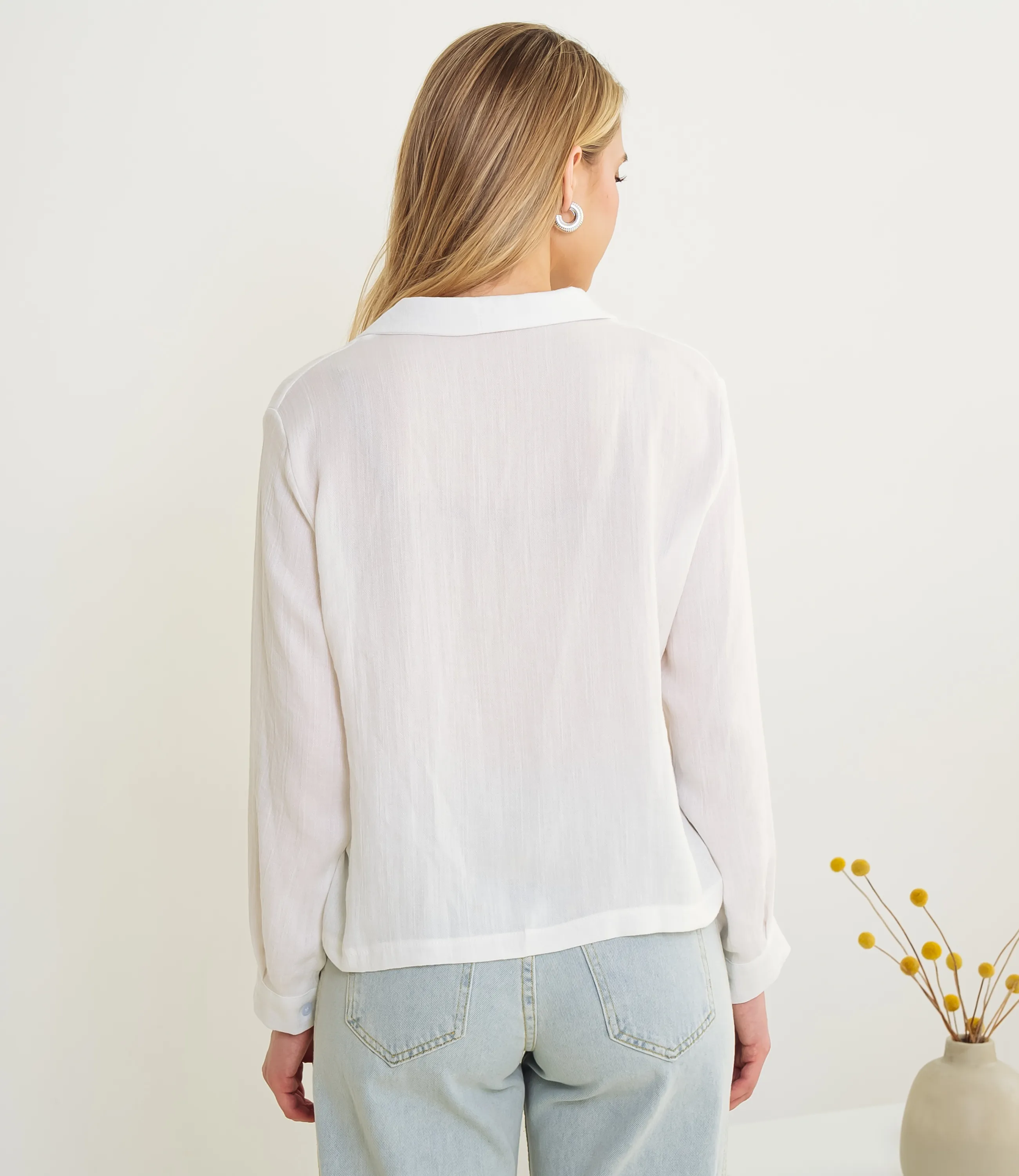 Рубашка #КТ9025 (3), белый - фото 3