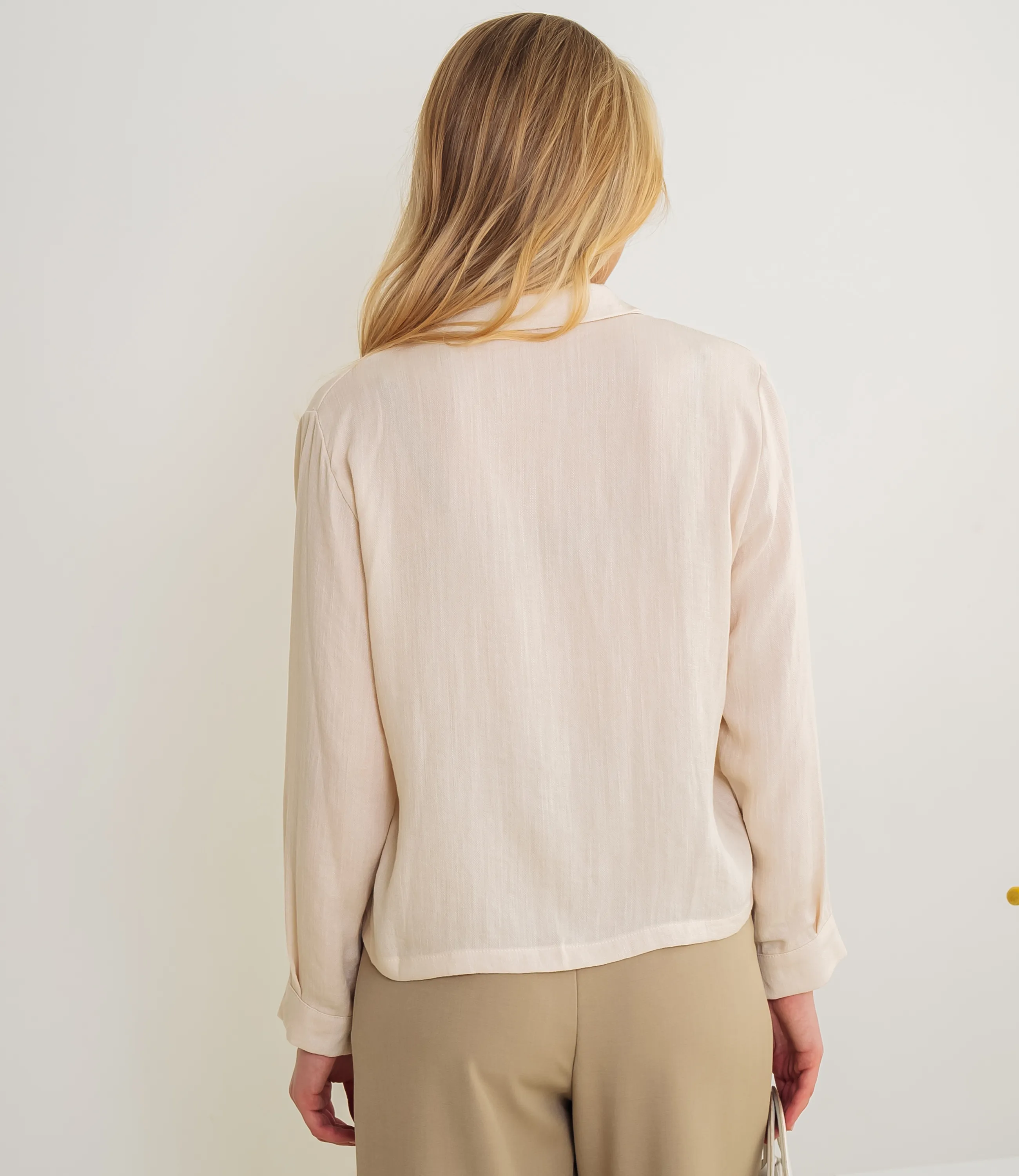 Рубашка #КТ9025 (3), светло-бежевый - фото 3