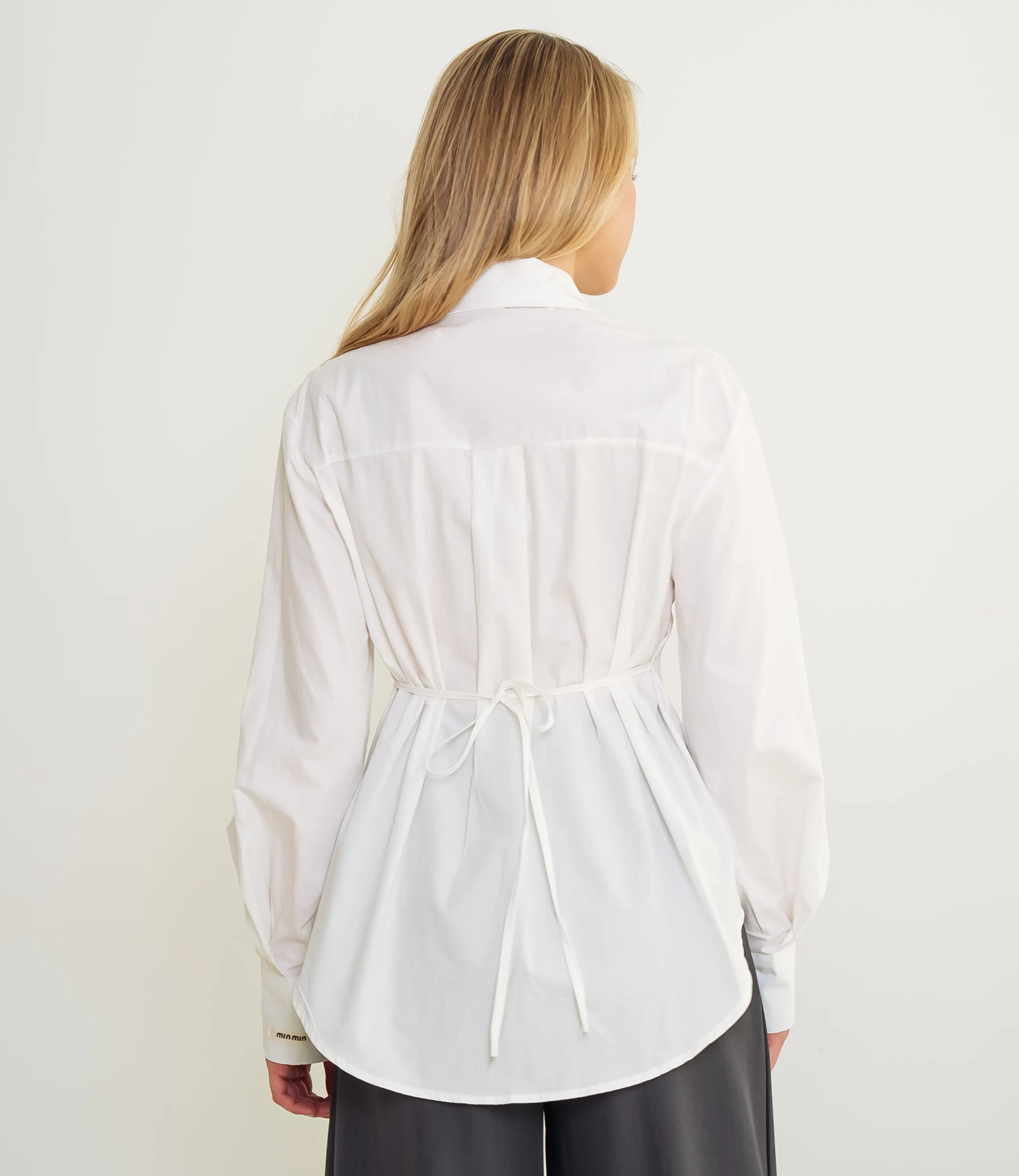 Рубашка #КТ3696, белый - фото 3