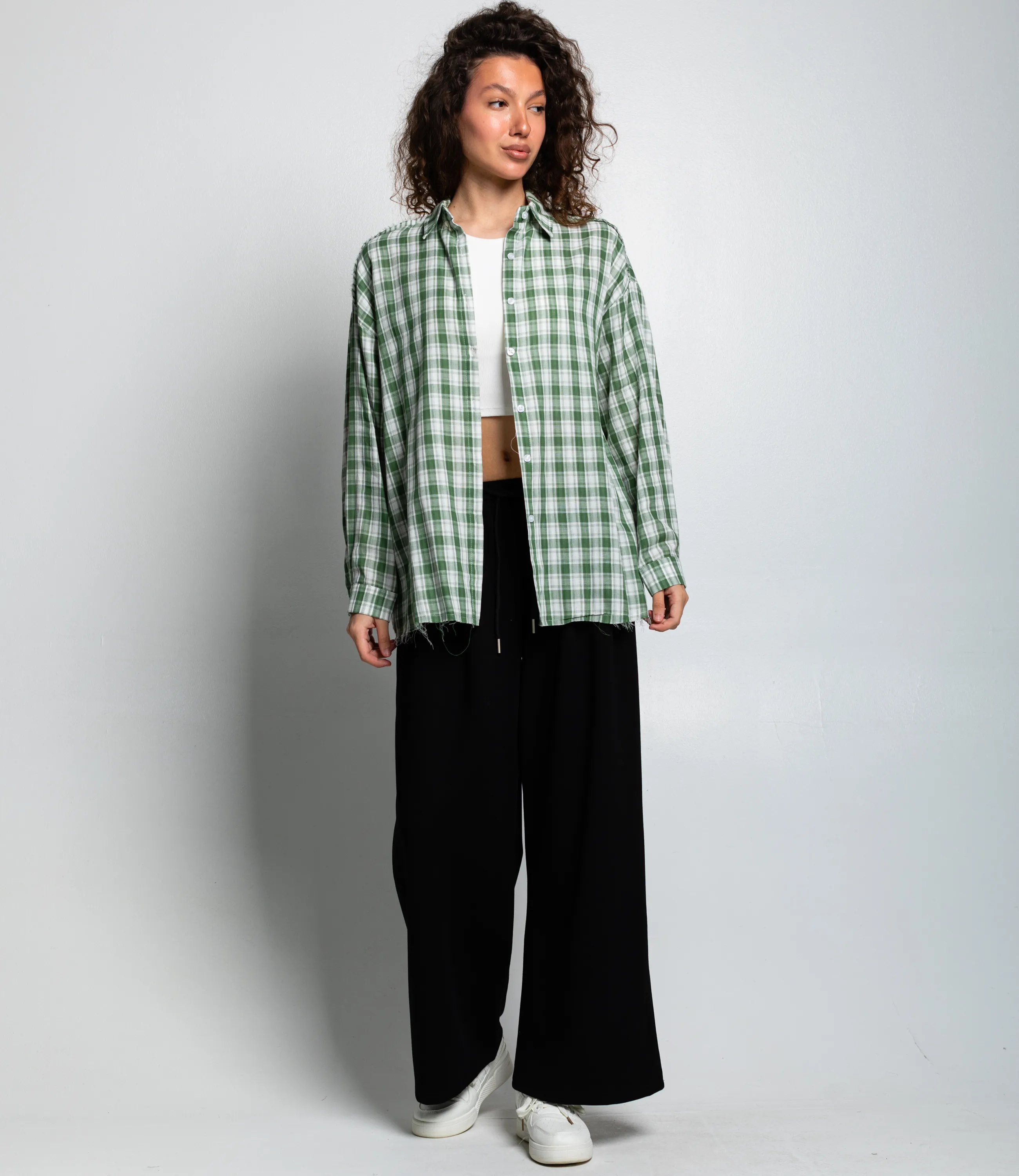 Рубашка #КТ2357 (3), зелёный - фото 4