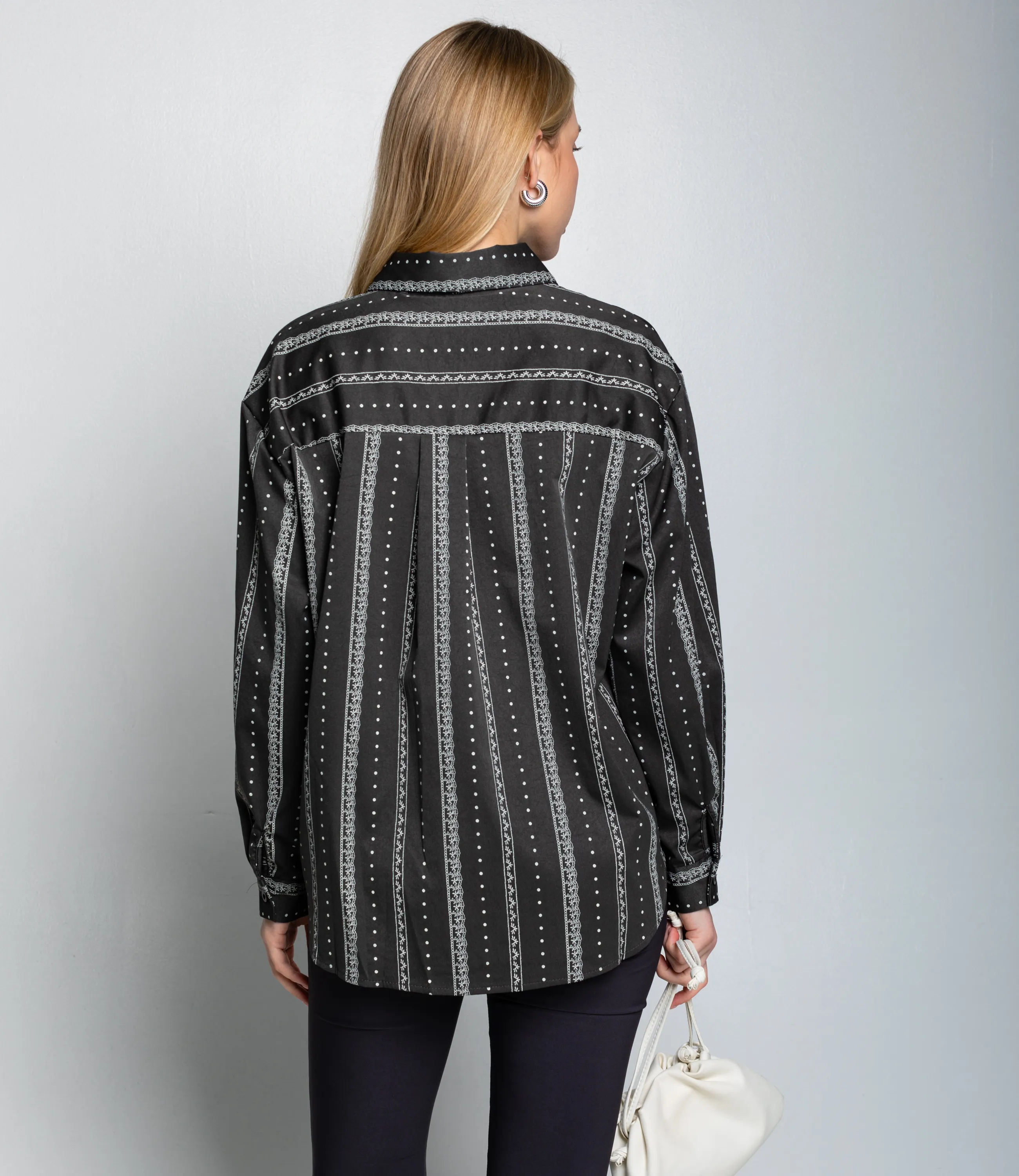 Рубашка #КТ129 (1), графит - фото 3