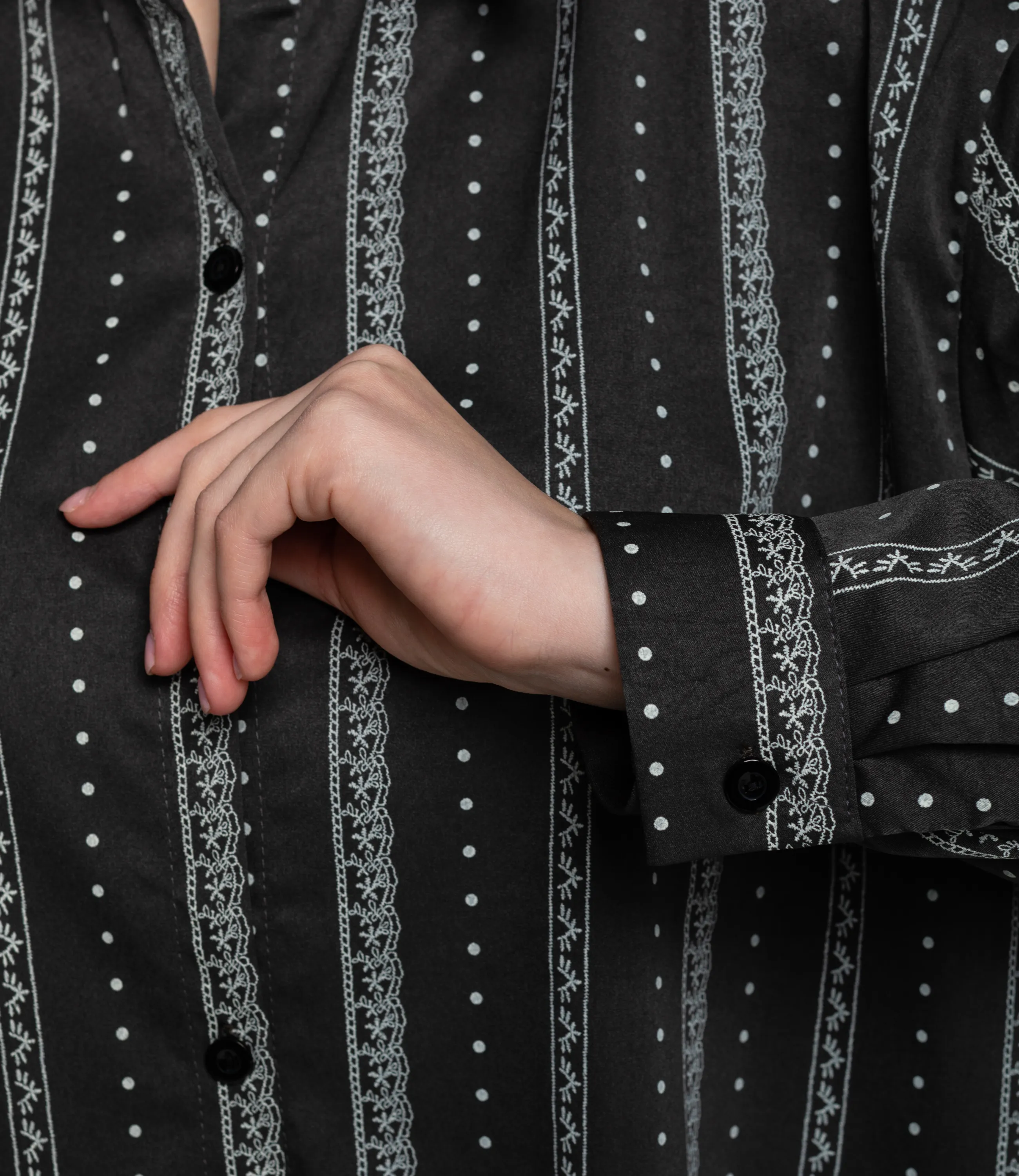 Рубашка #КТ129 (1), графит - фото 5