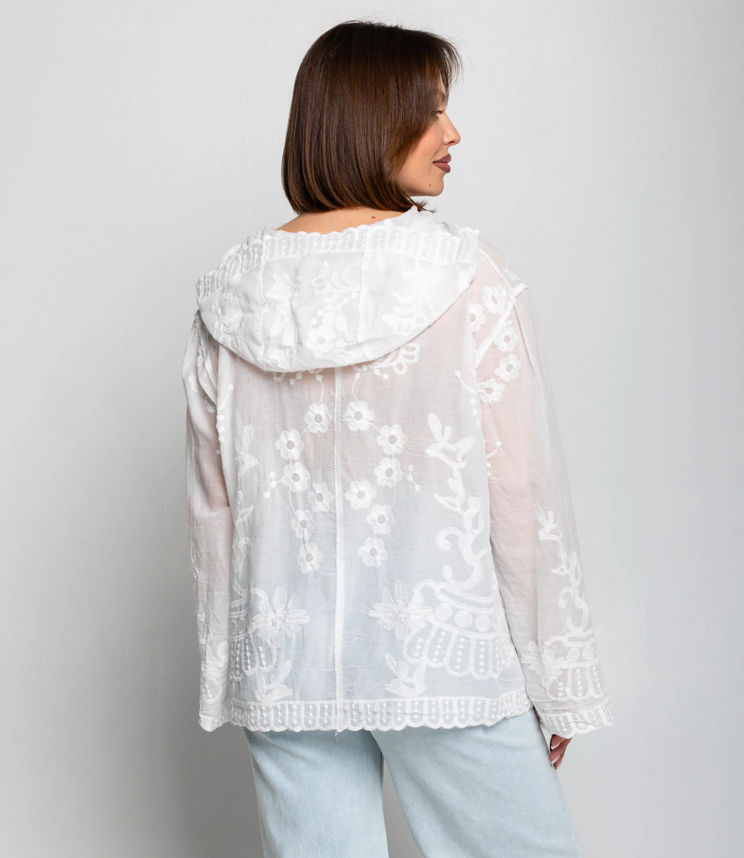 Рубашка #КТ803 (9), белый - фото 3