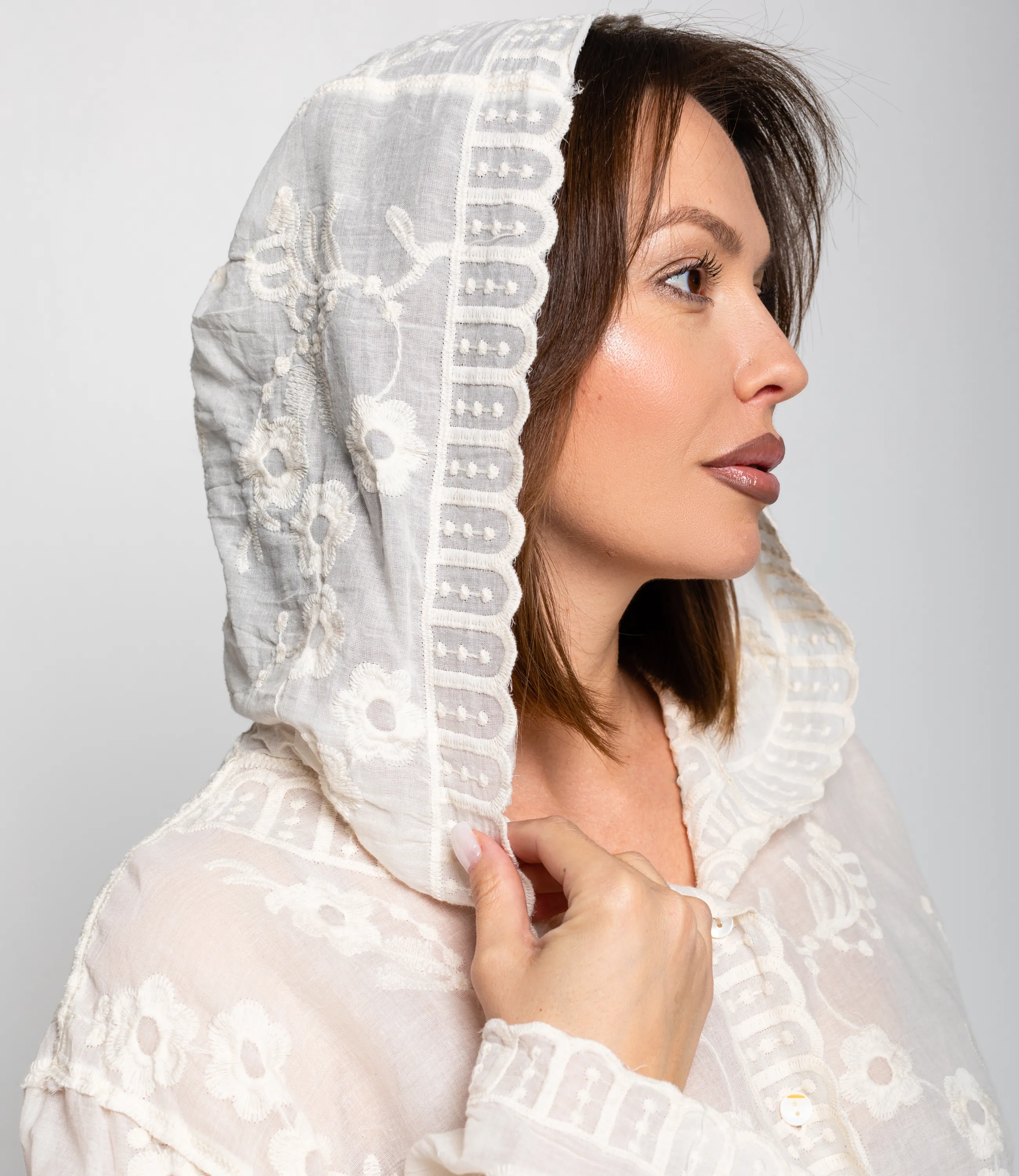 Рубашка #КТ803 (9), светло-бежевый - фото 5