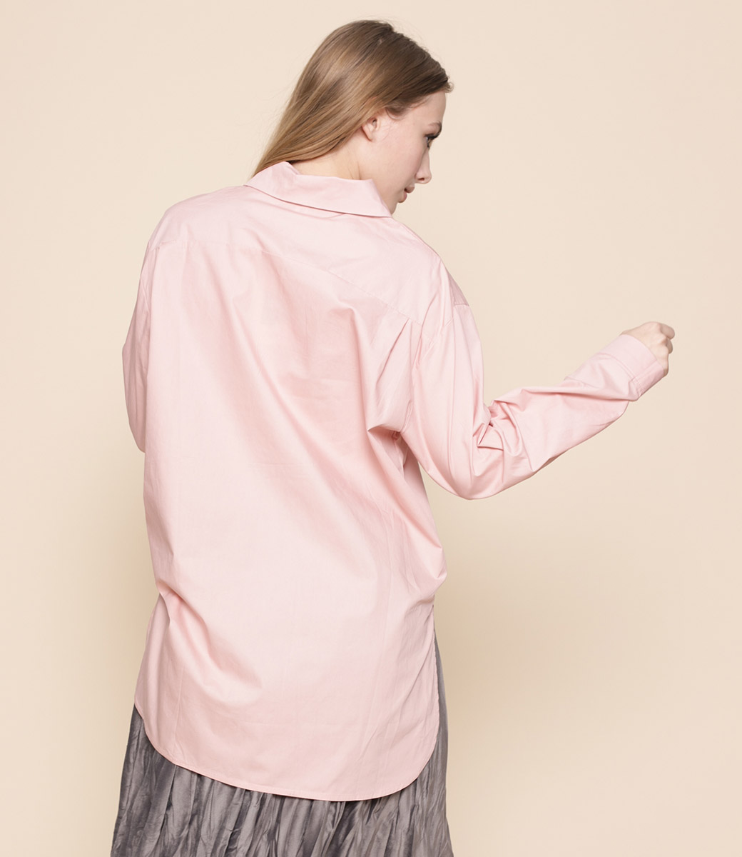 Рубашка #6907, розовый - фото 4