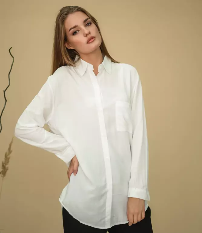 Рубашка #662, белый