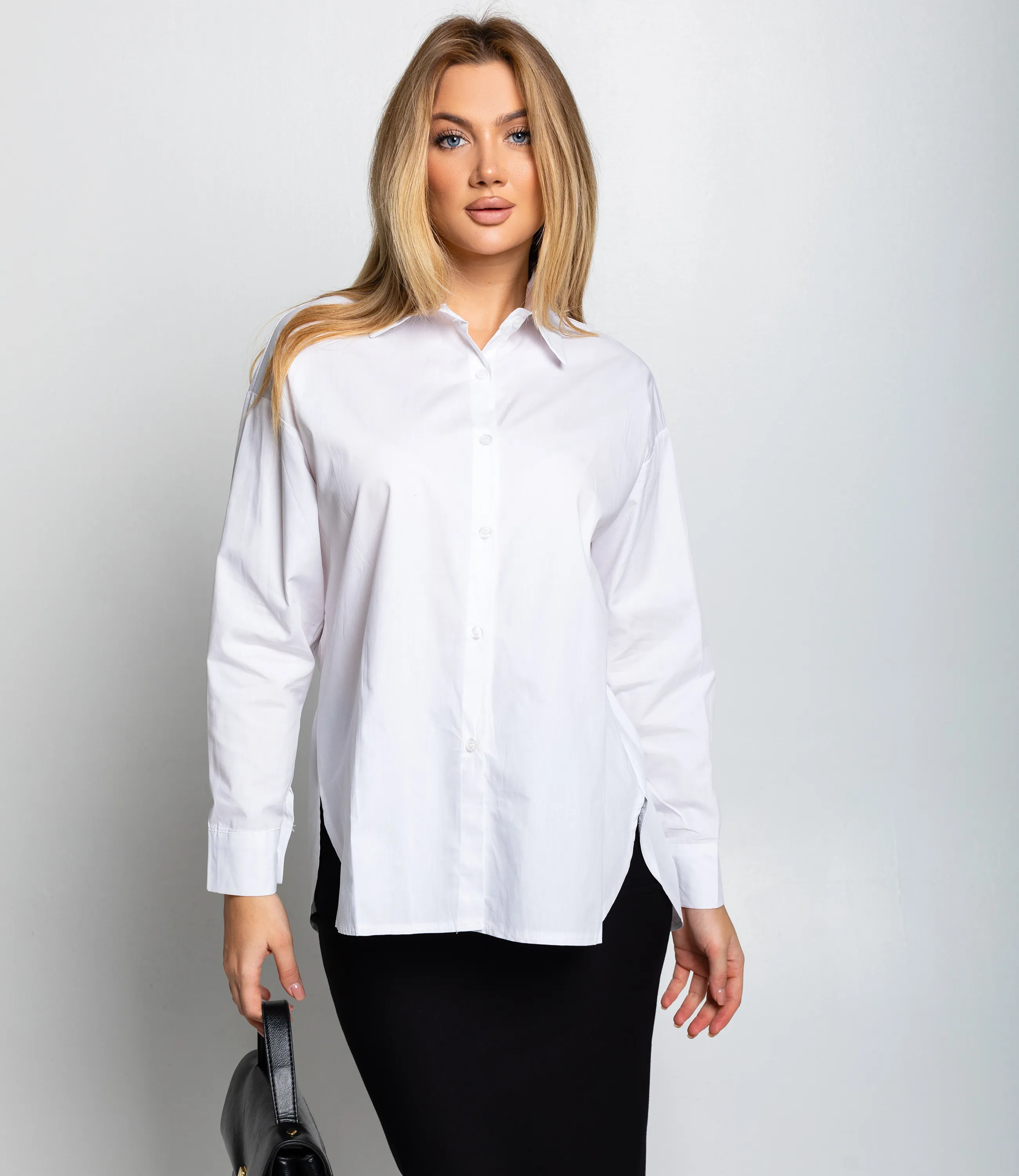 Рубашка #КТ3160 (8), белый - фото 1