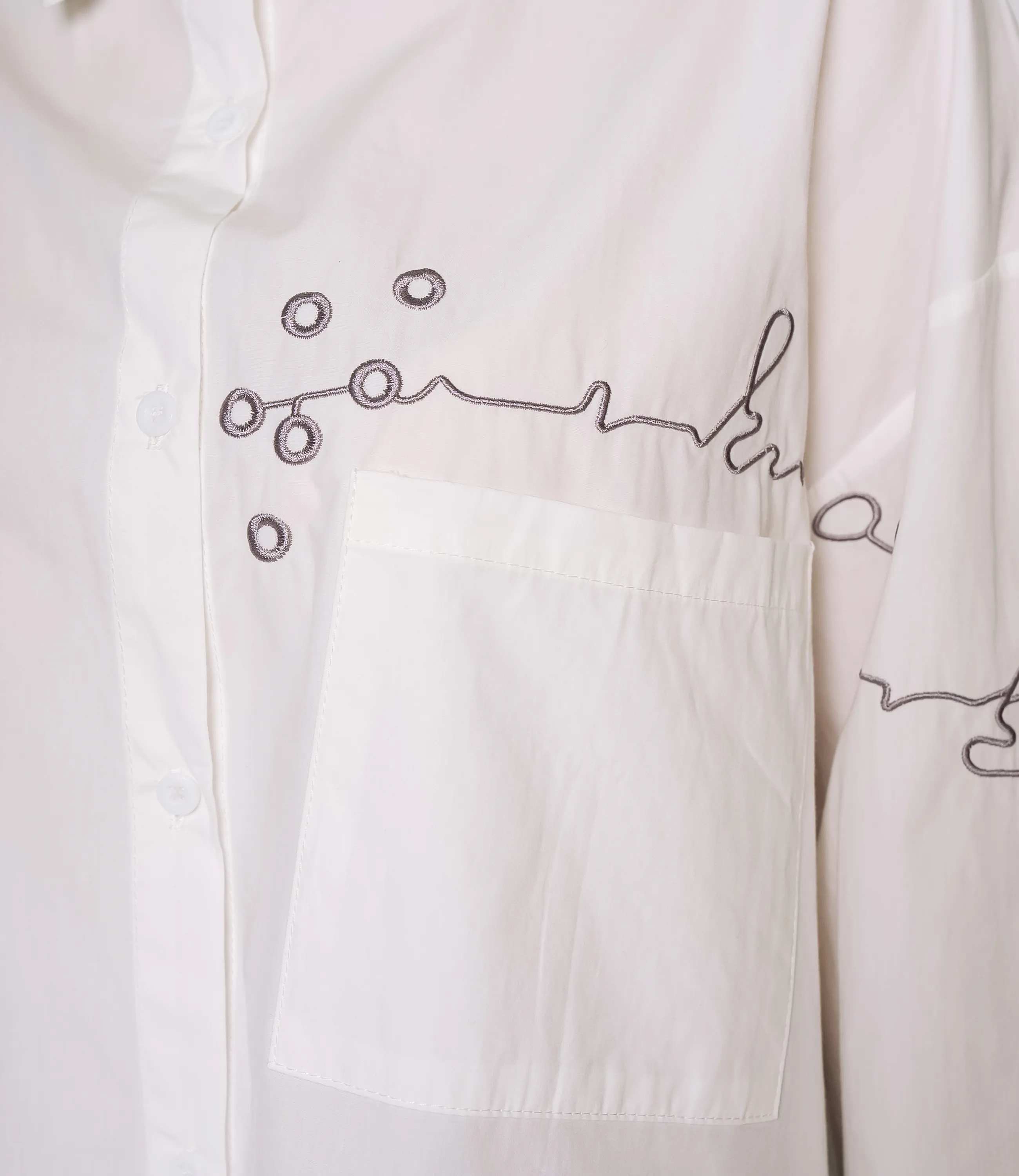 Рубашка #КТ2210 (3), белый - фото 5