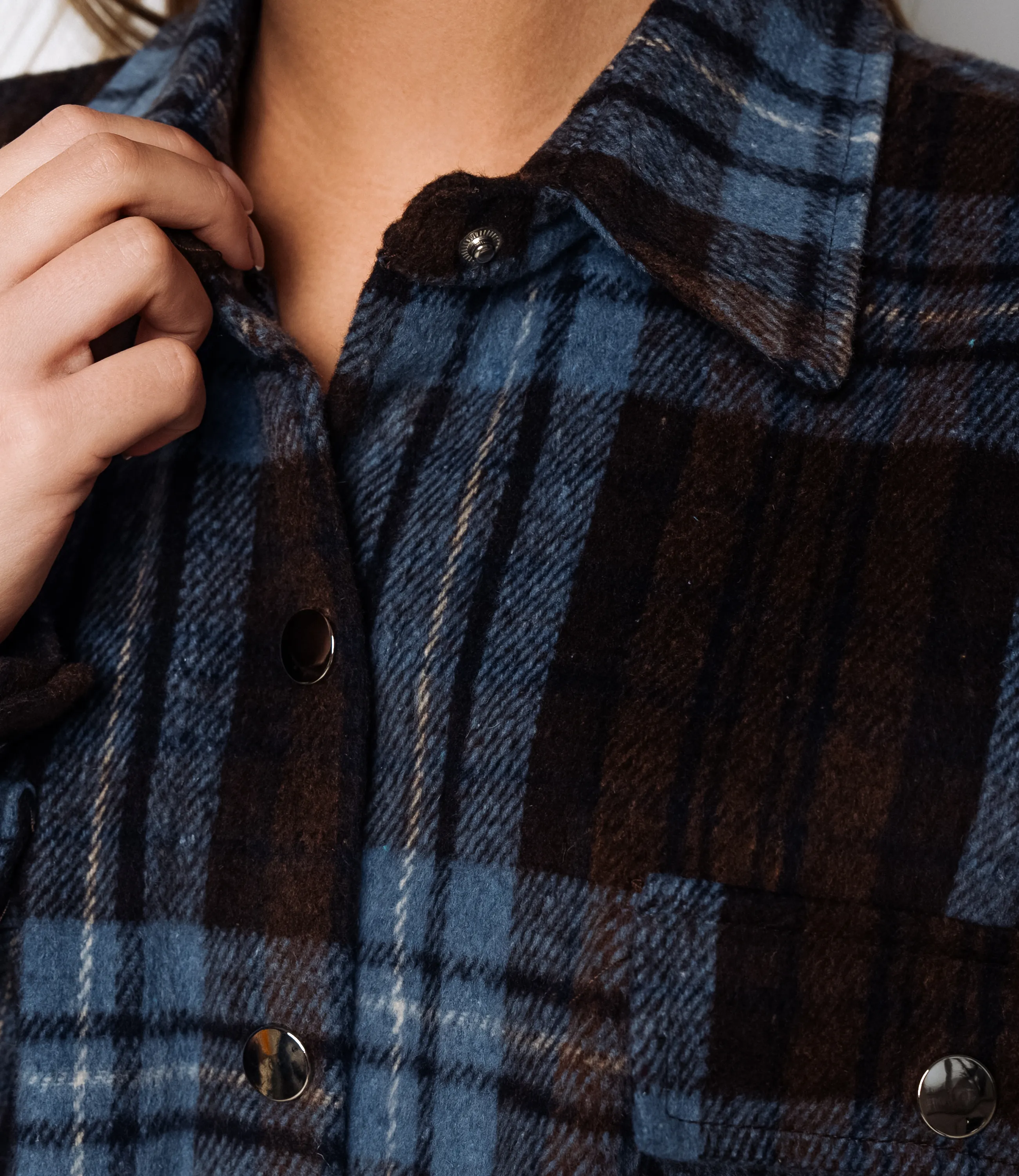 Рубашка #КТ25552, синий - фото 5