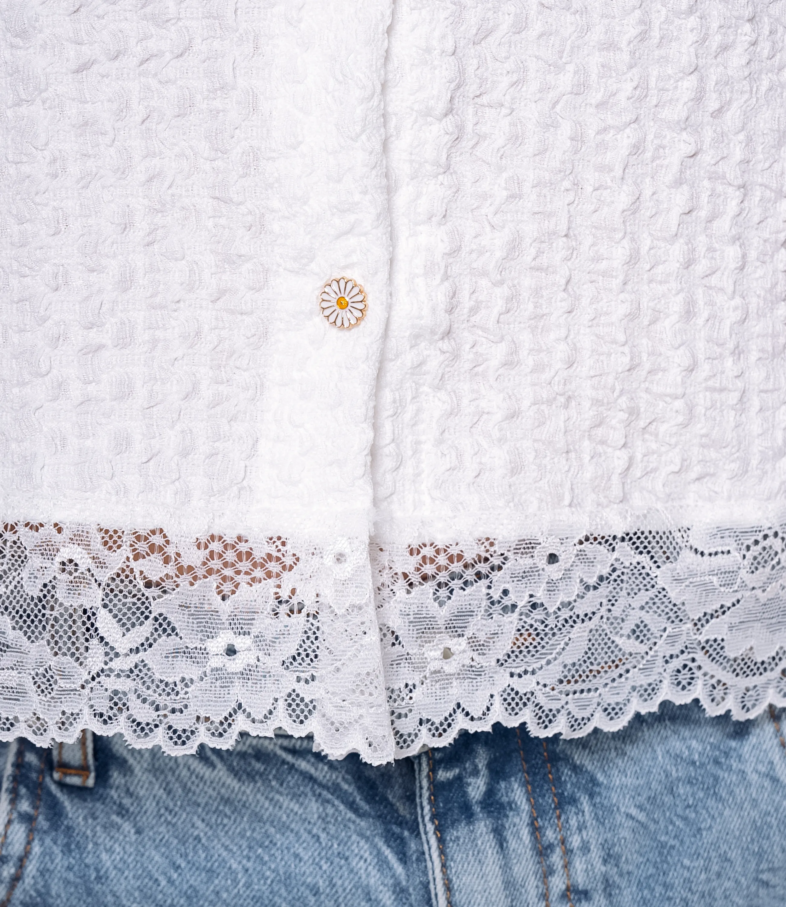 Рубашка #КТ319 (3), белый - фото 5