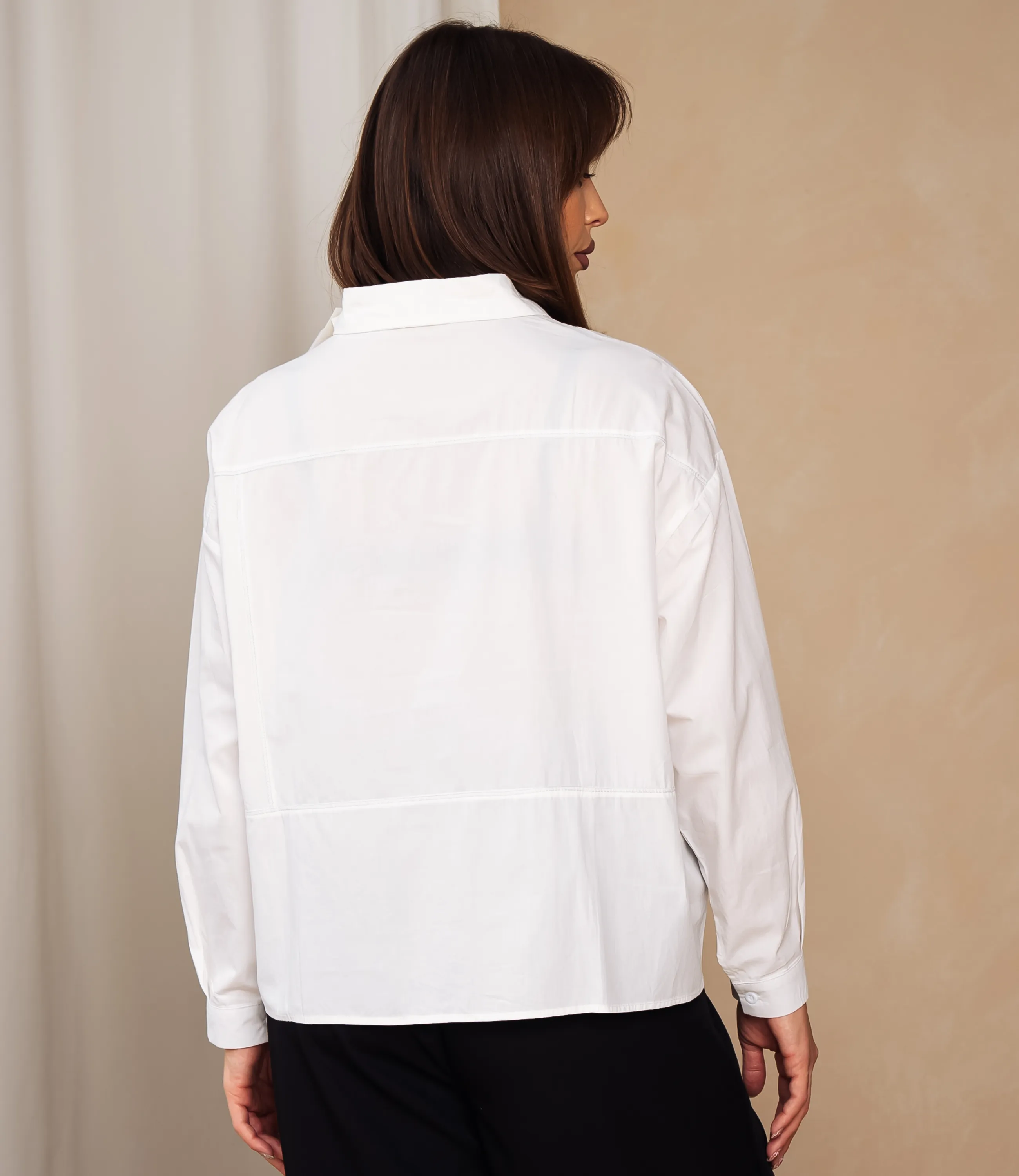 Рубашка #КТ2225 (3), белый - фото 3