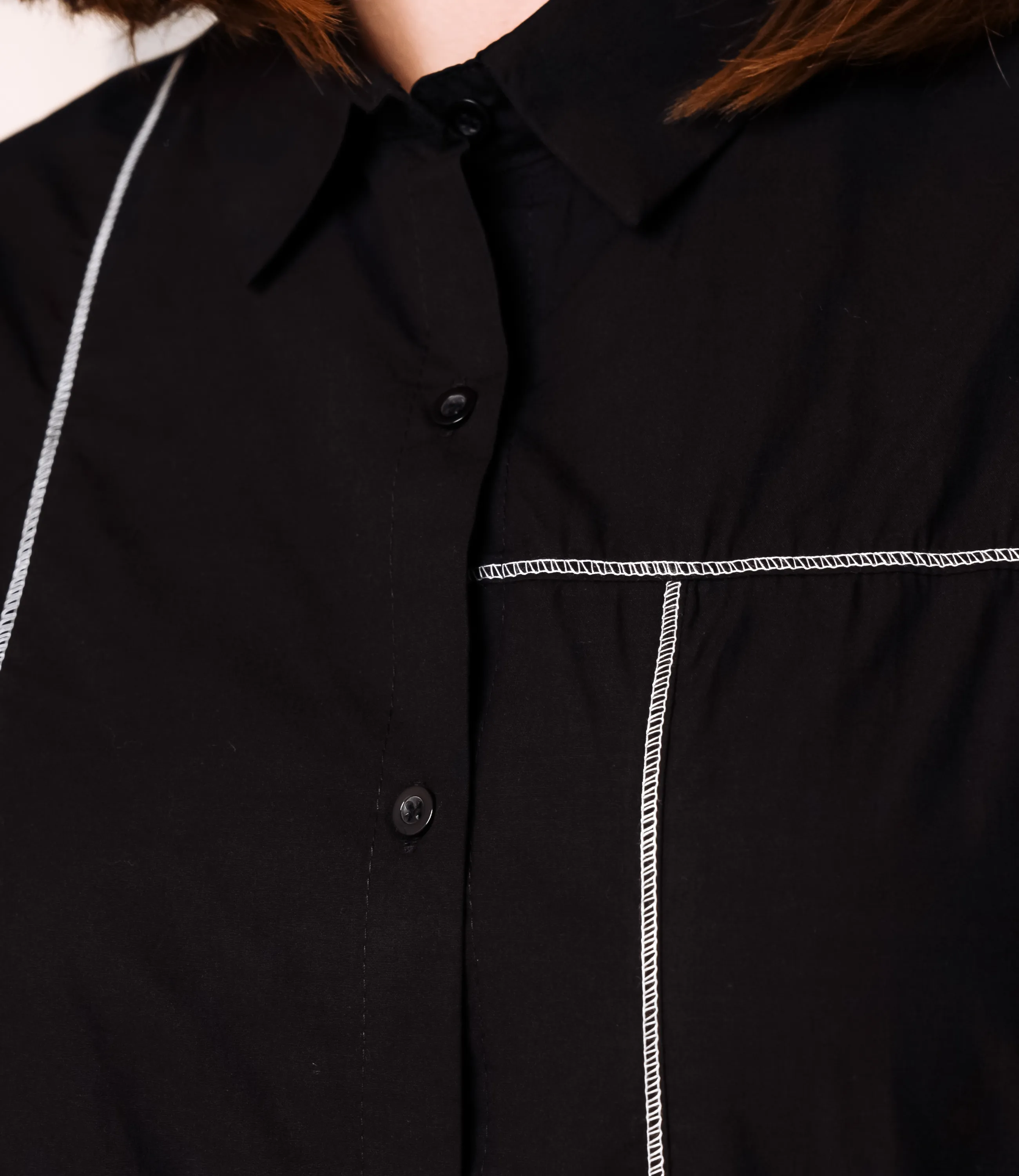 Рубашка #КТ2225 (3), чёрный - фото 5