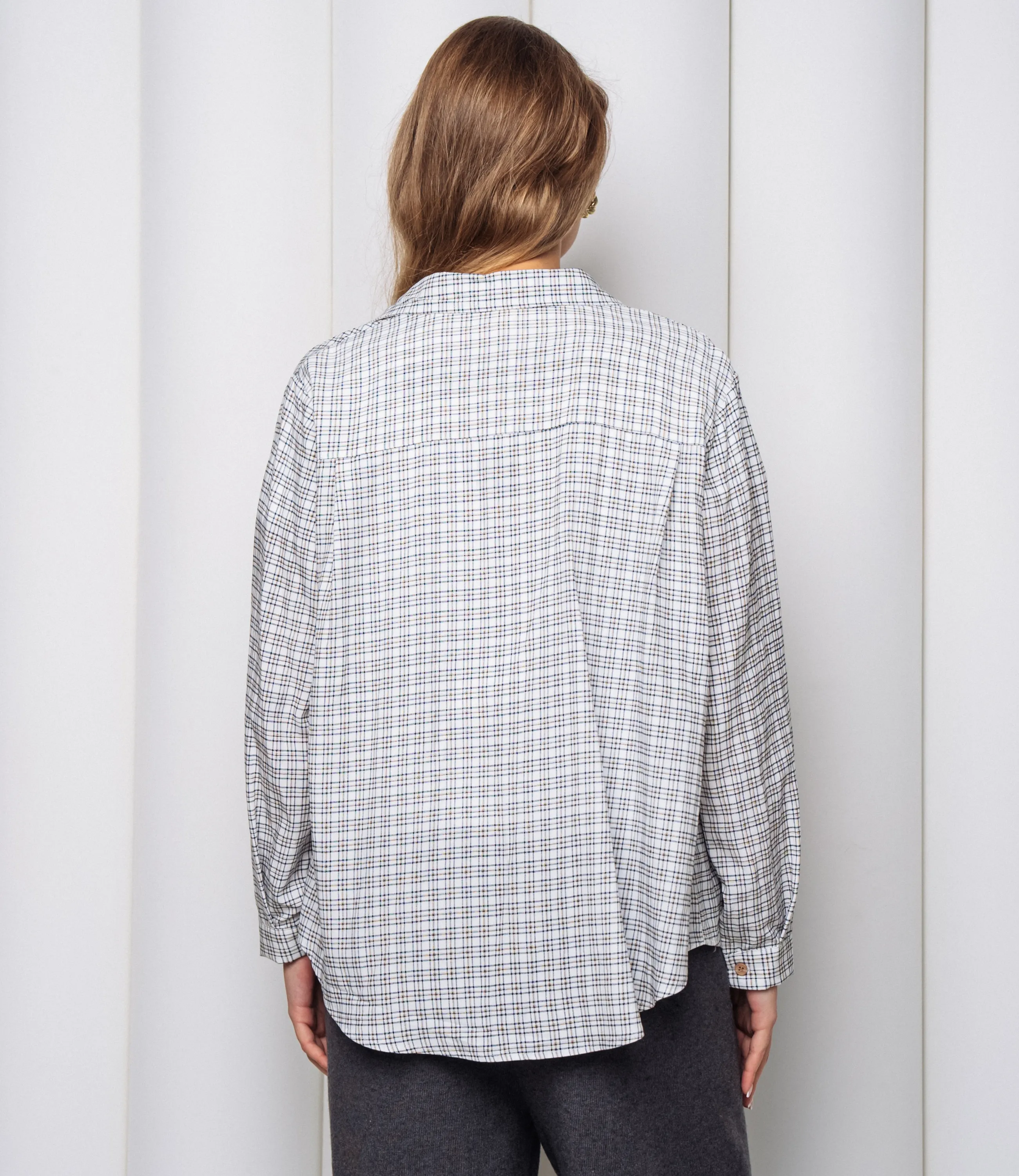 Рубашка #КТ8010 (3), белый - фото 3