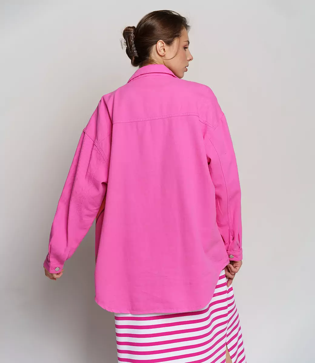 Рубашка #КТ2309 (1), розовый - фото 4