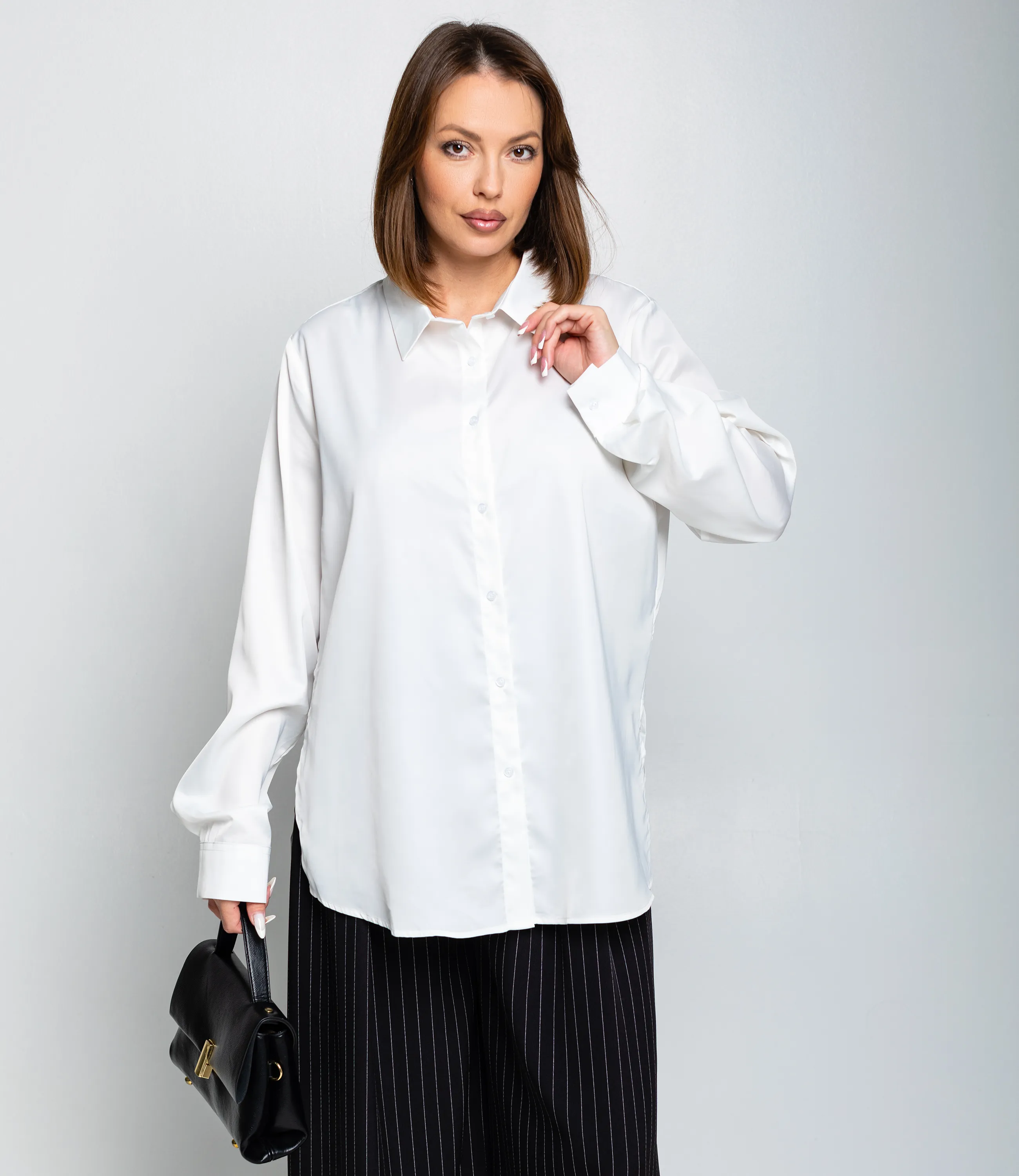 Рубашка #ОКТ085005, белый - фото 1