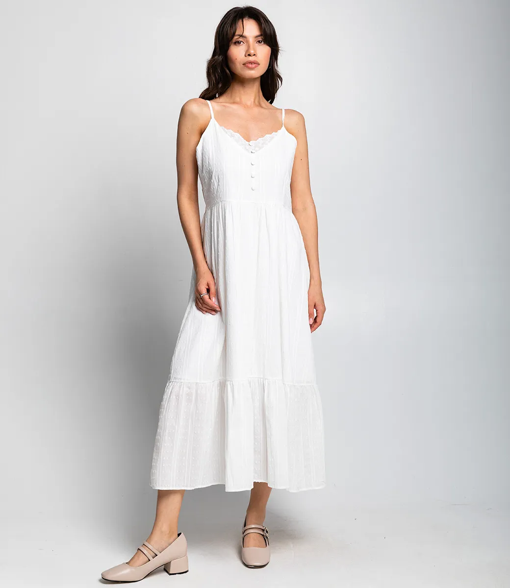 Сарафан #КТ8229 (2), белый - фото 1