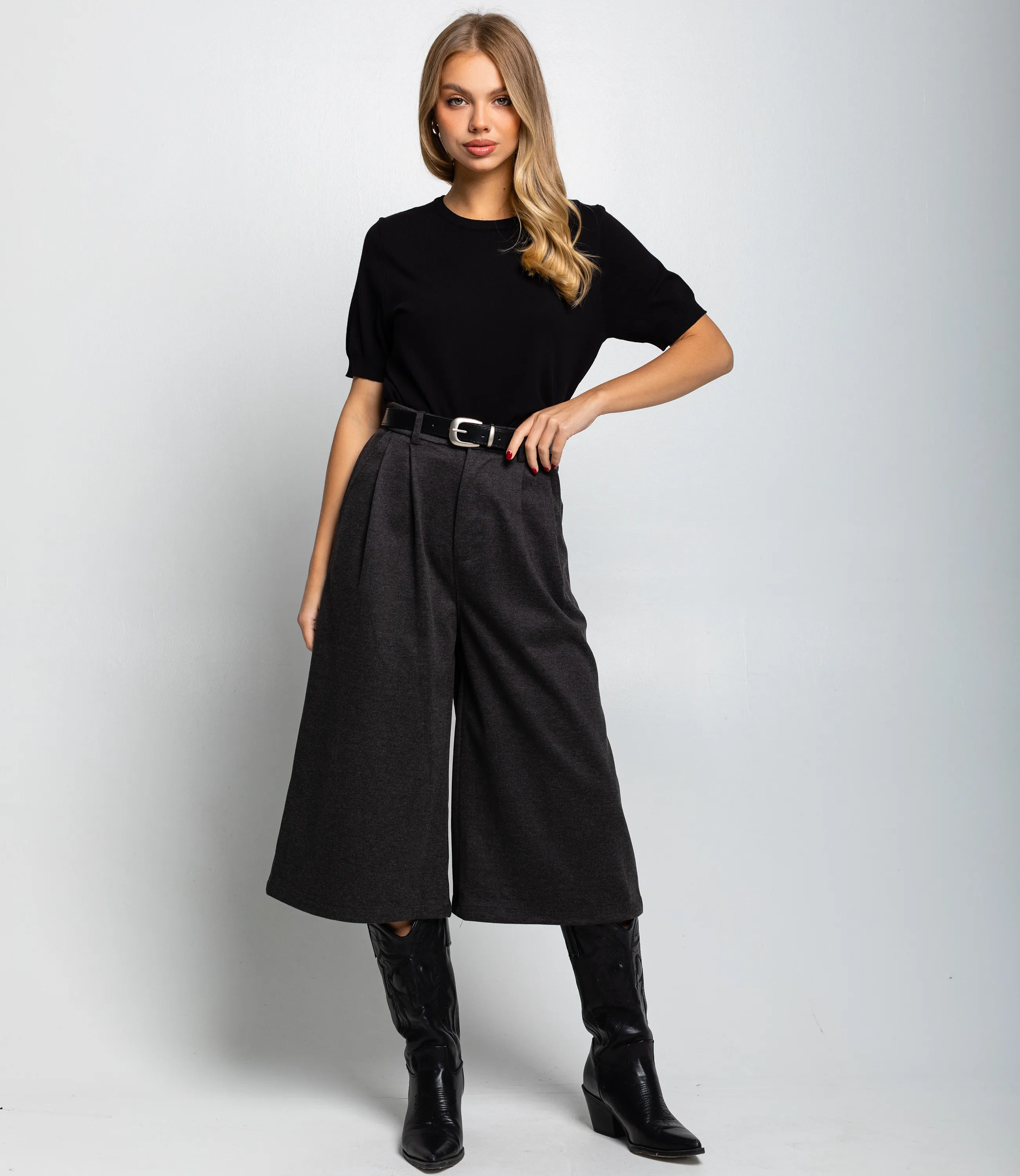 Шорты #КТ8630, графит - фото 1