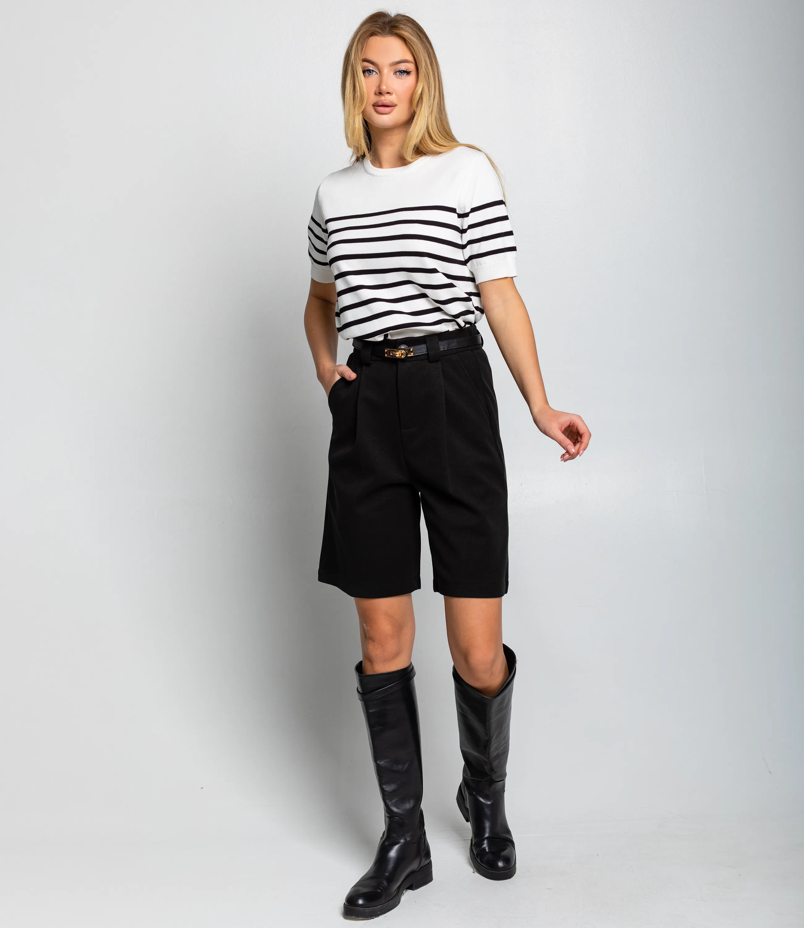 Шорты #КТ25122, чёрный - фото 1