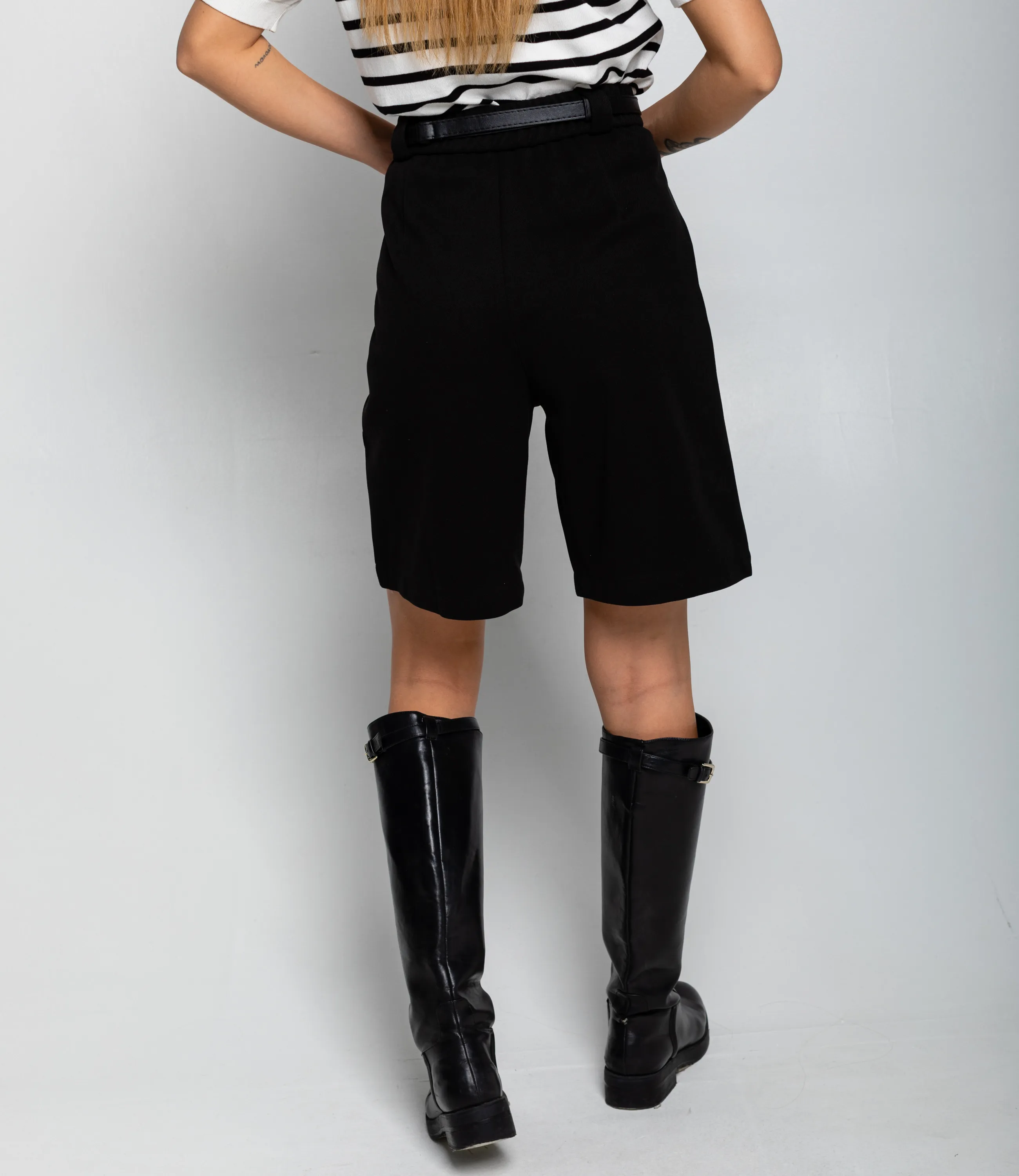 Шорты #КТ25122, чёрный - фото 4