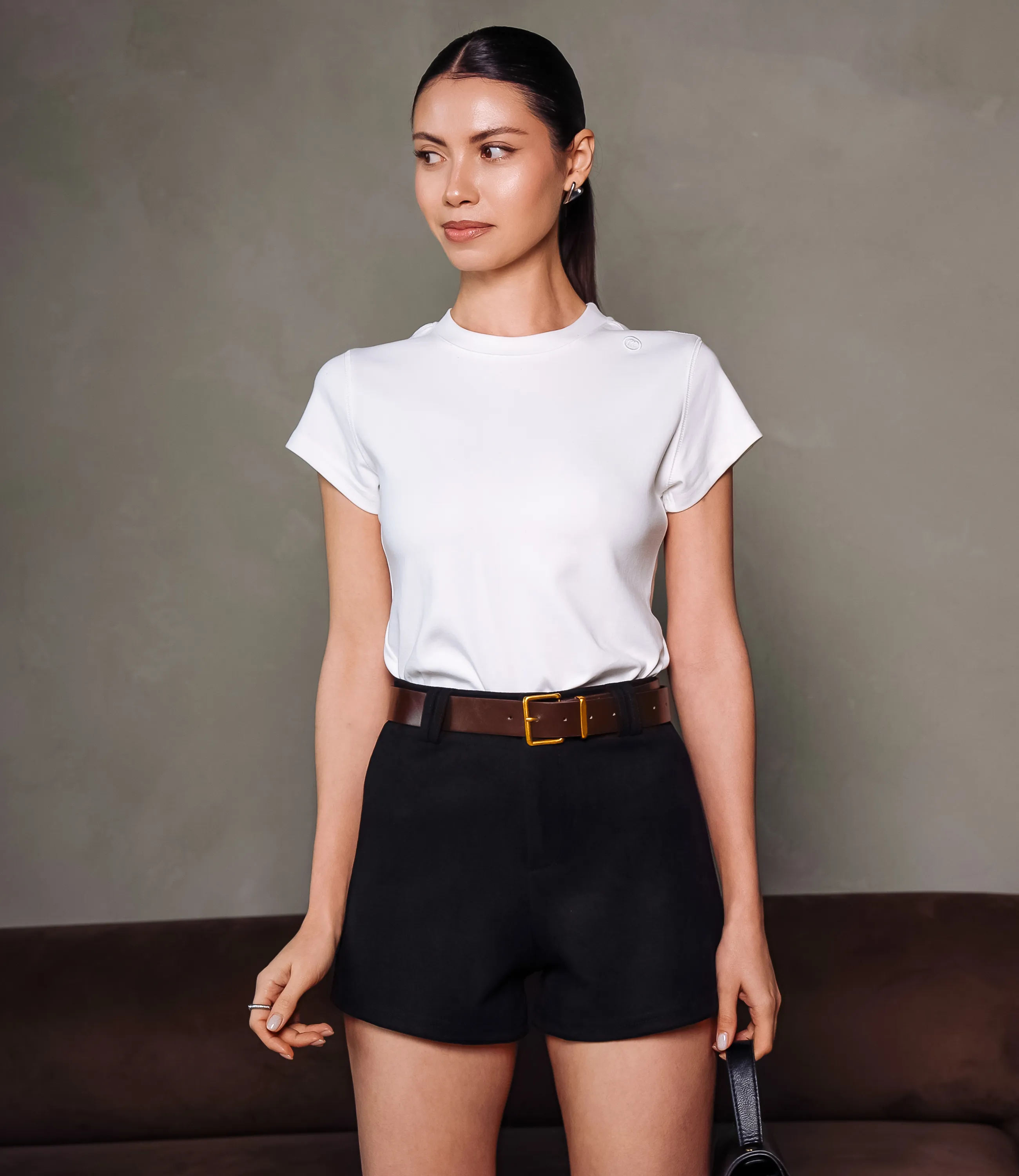 Шорты #КТ578, чёрный - фото 1