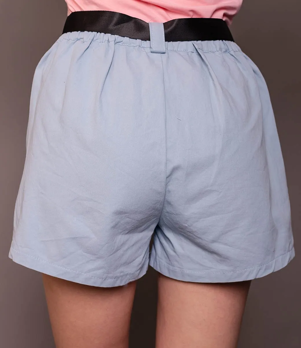 Шорты #21*, голубой - фото 4