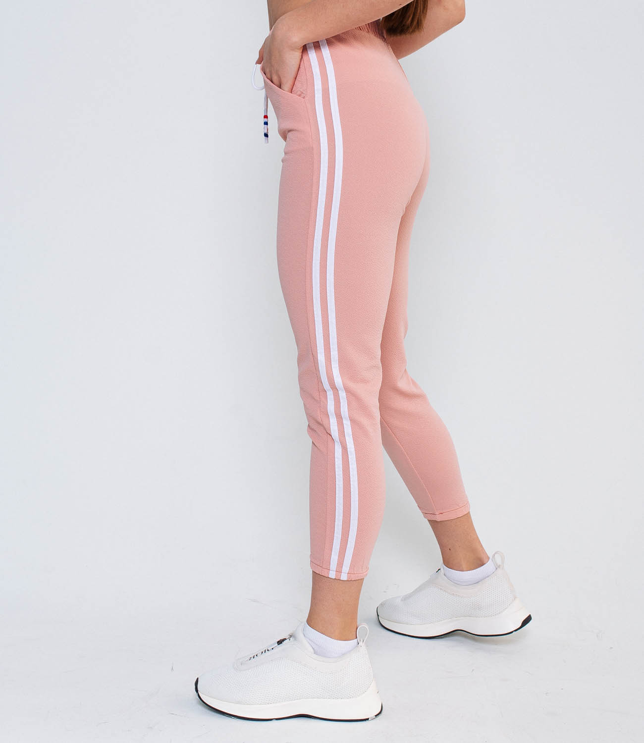 Спортивные брюки #КТ1806, розовый - фото 2