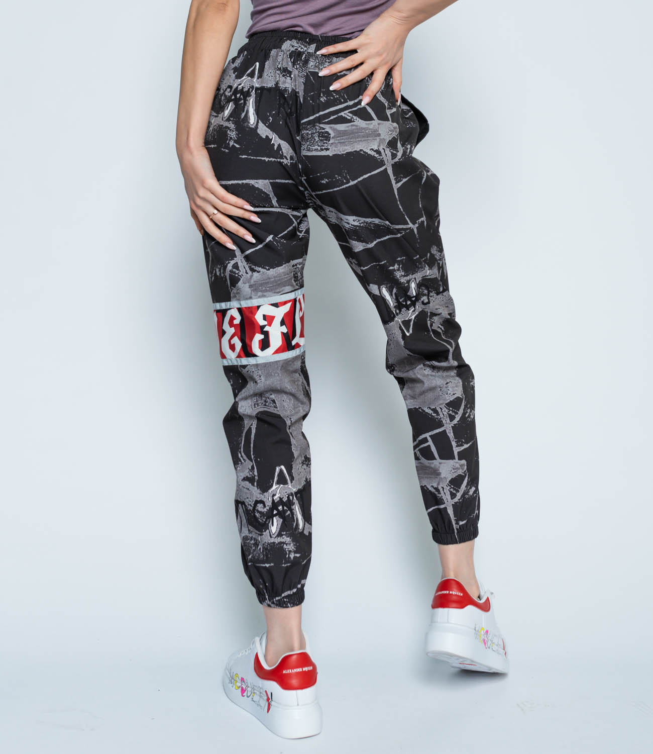 Спортивные брюки #КТS92, серый - фото 3