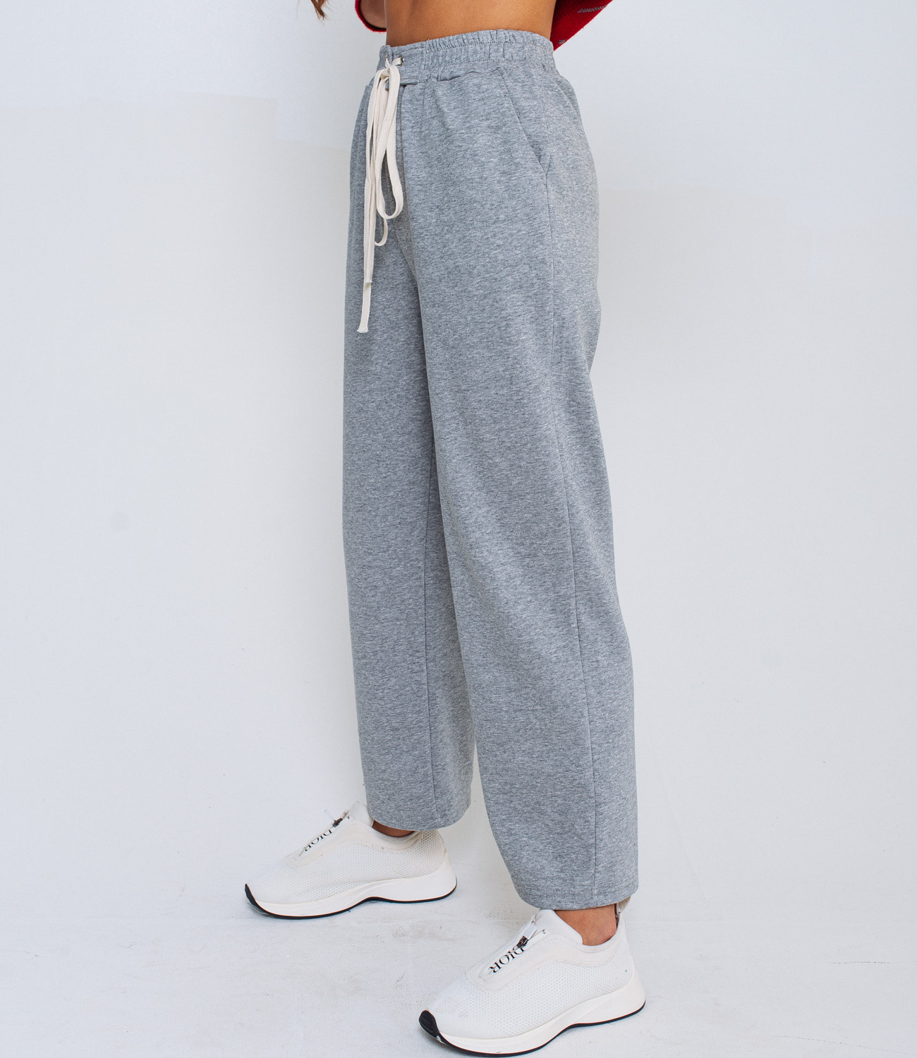 Спортивные брюки #КТ8205, серый - фото 1
