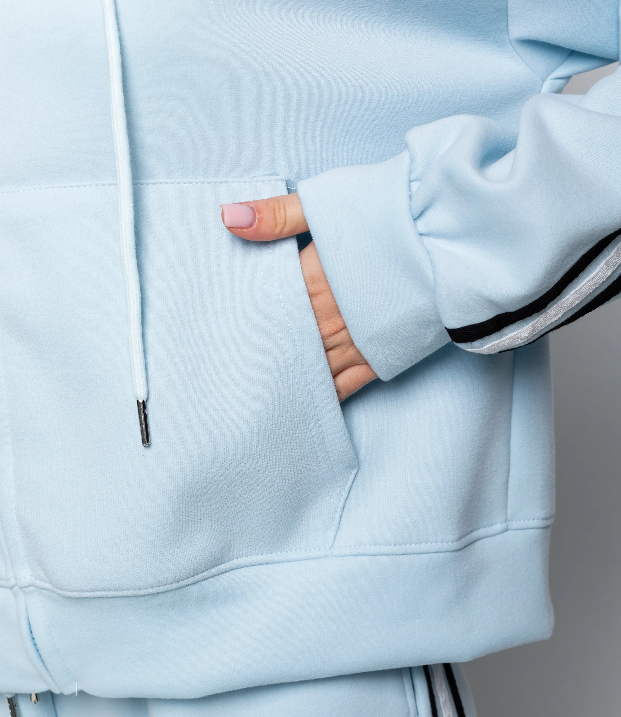 Спортивный костюм #КТ33100, голубой - фото 5