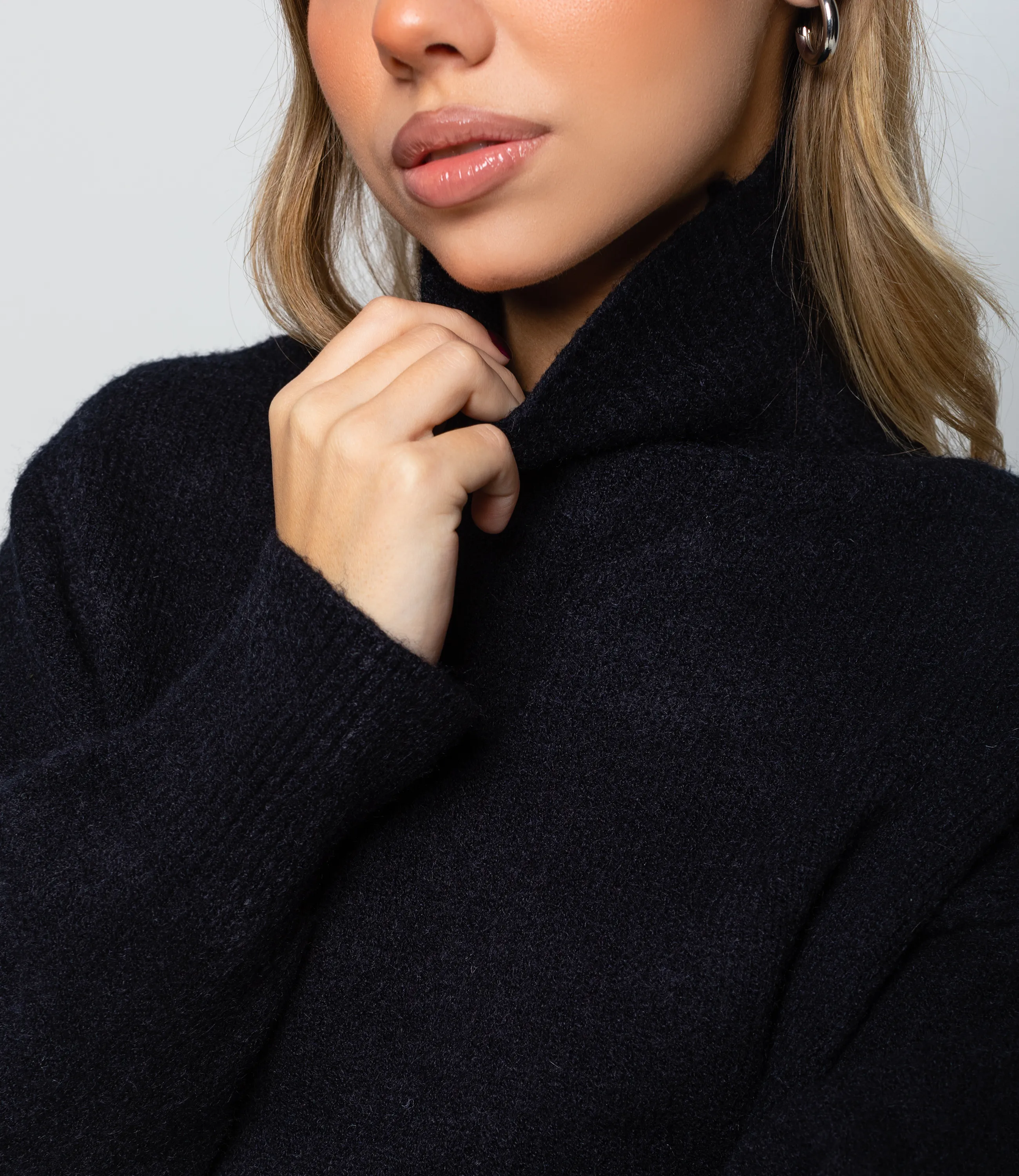 Свитер #КТ2587 (1), чёрный - фото 5