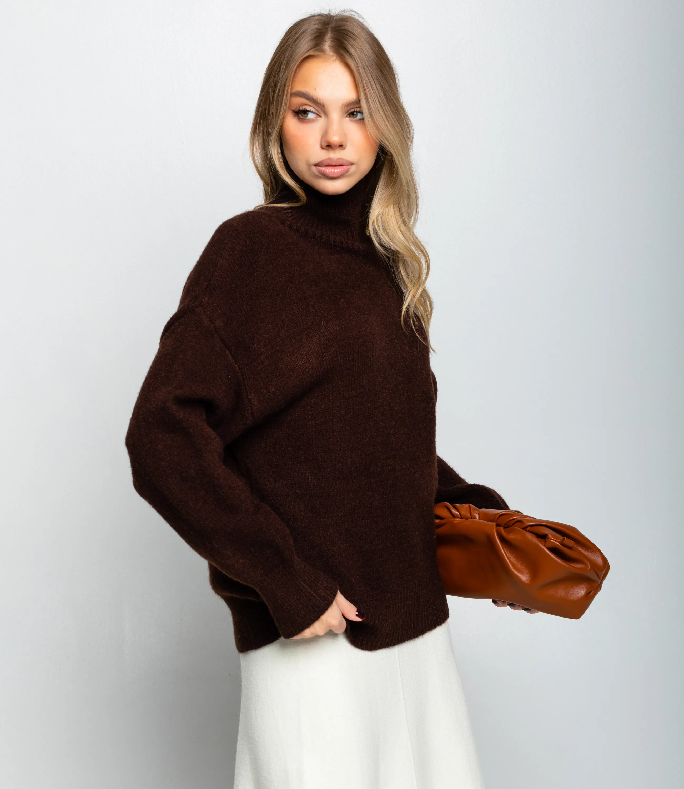 Свитер #КТ2587 (1), шоколадный - фото 2