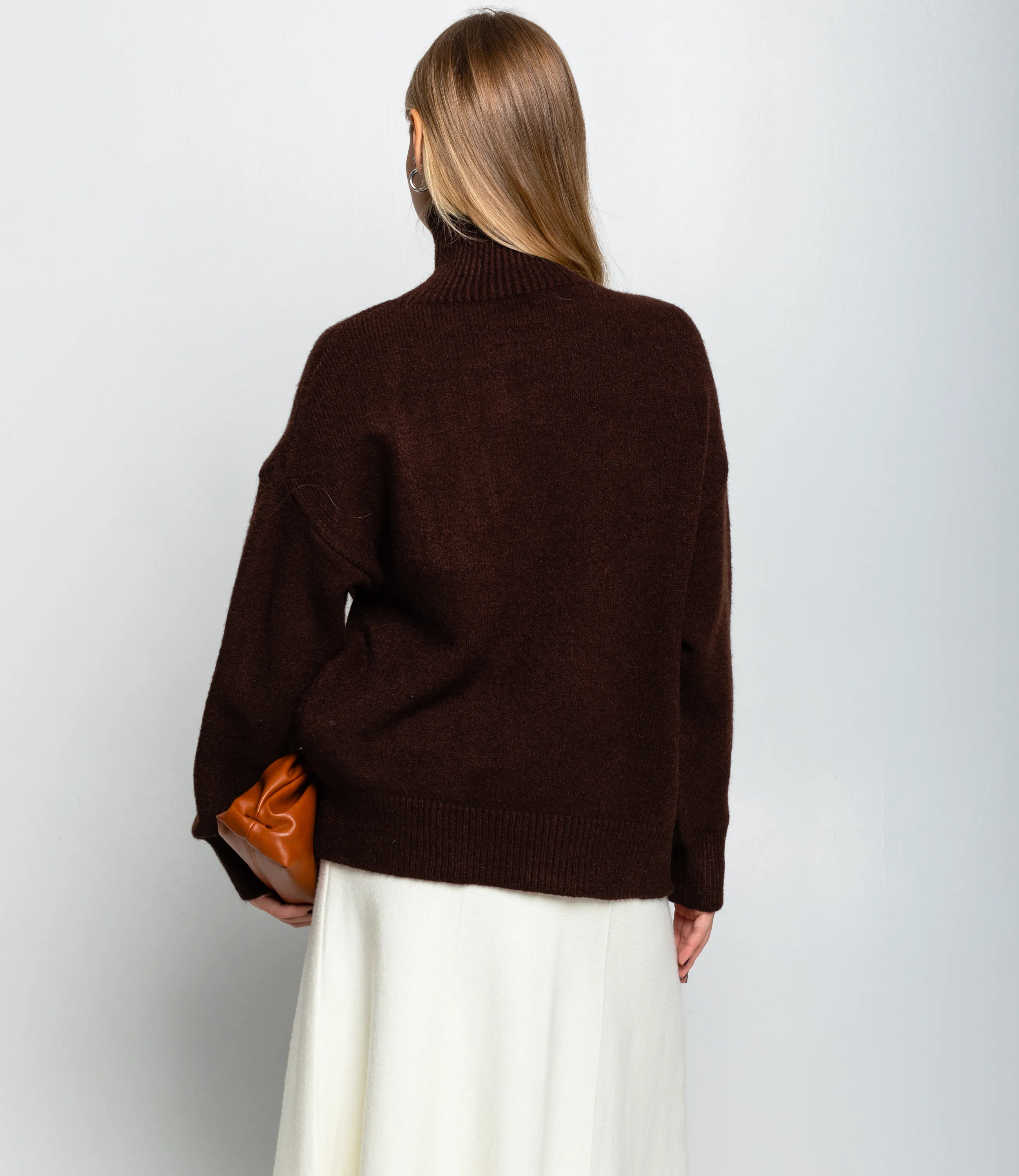 Свитер #КТ2587 (1), шоколадный - фото 3