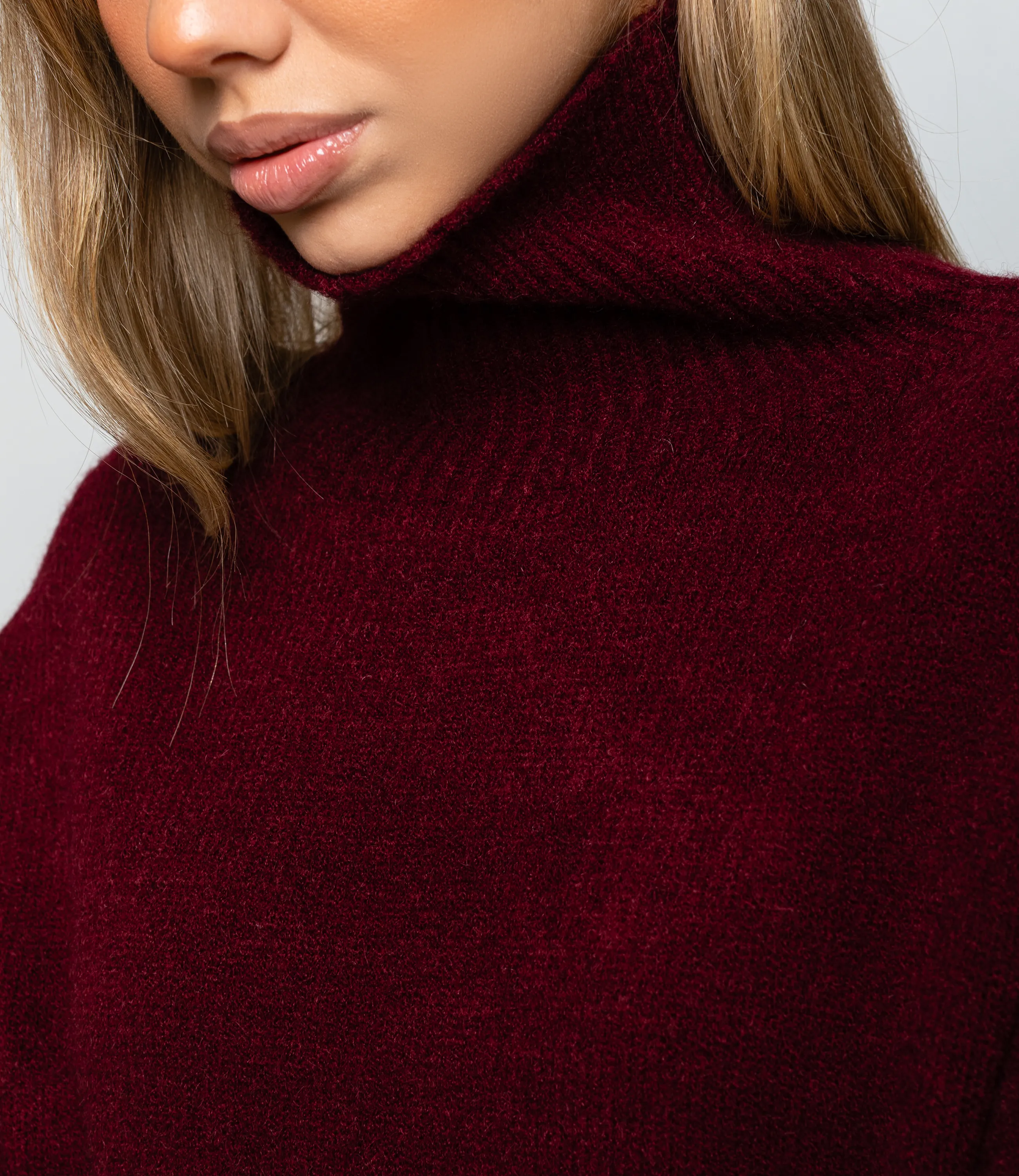 Свитер #КТ2587 (1), бордовый - фото 5