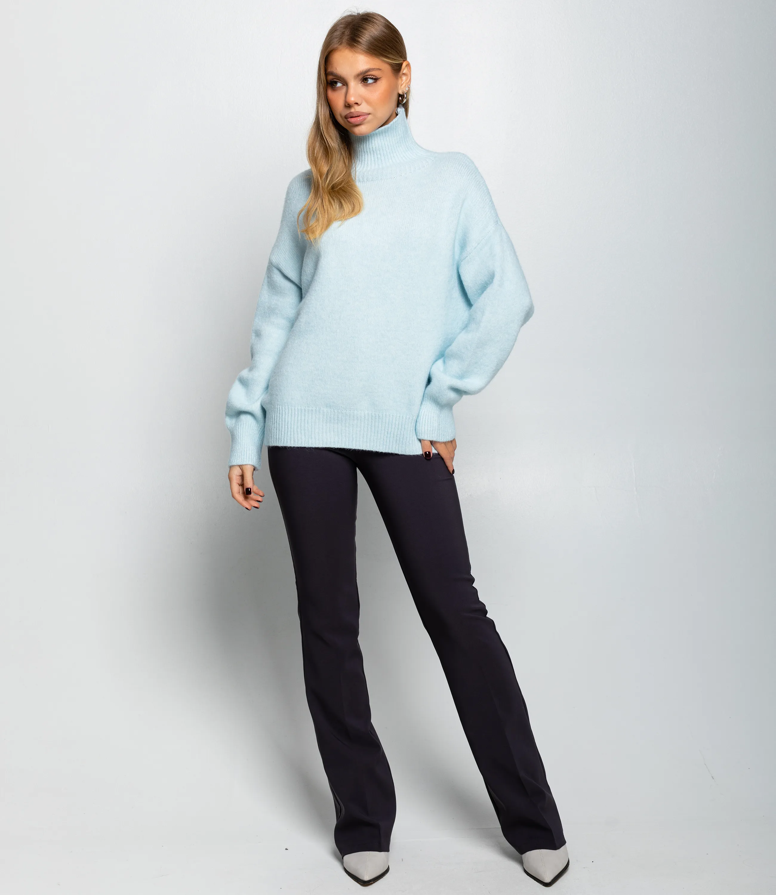 Свитер #КТ2587 (1), голубой - фото 4