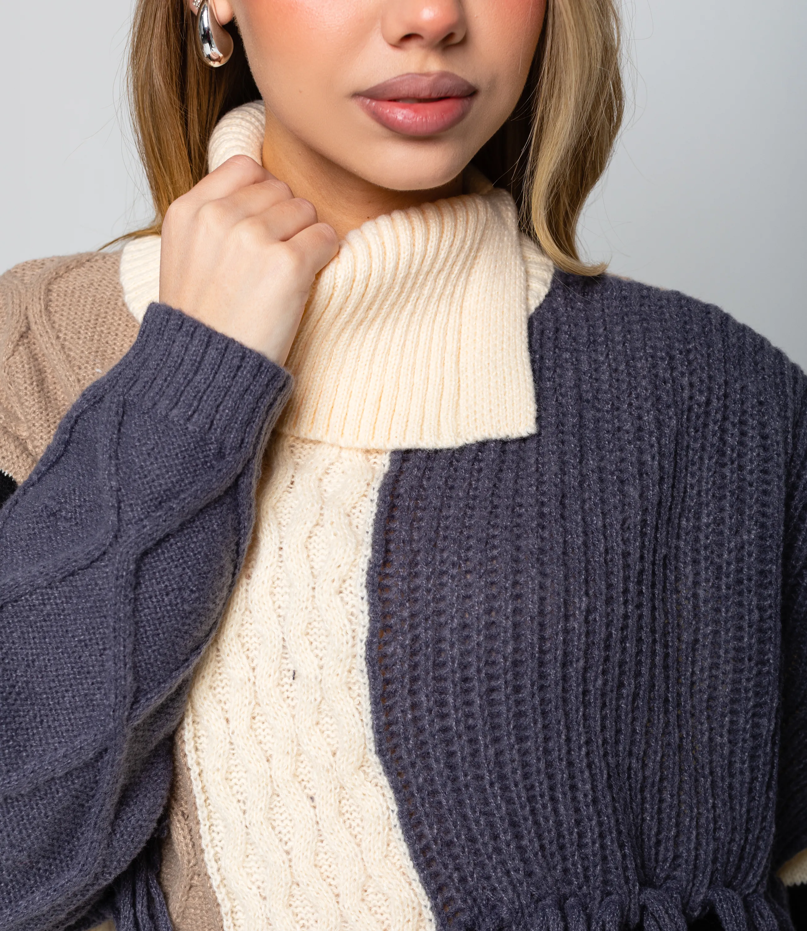 Свитер #КТ2476, кремовый - фото 5