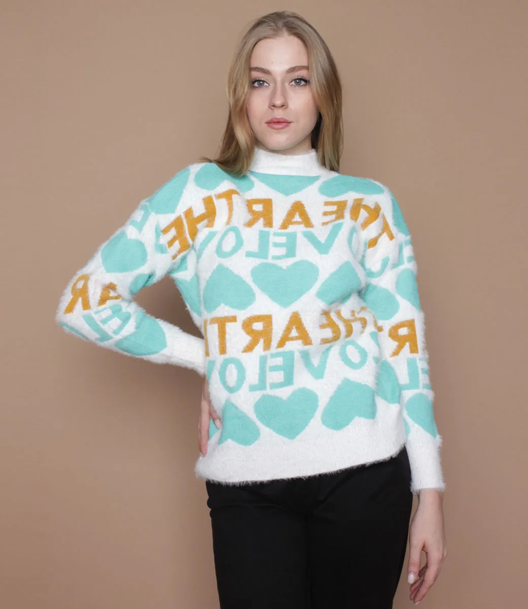 Свитер #557, мультиколор