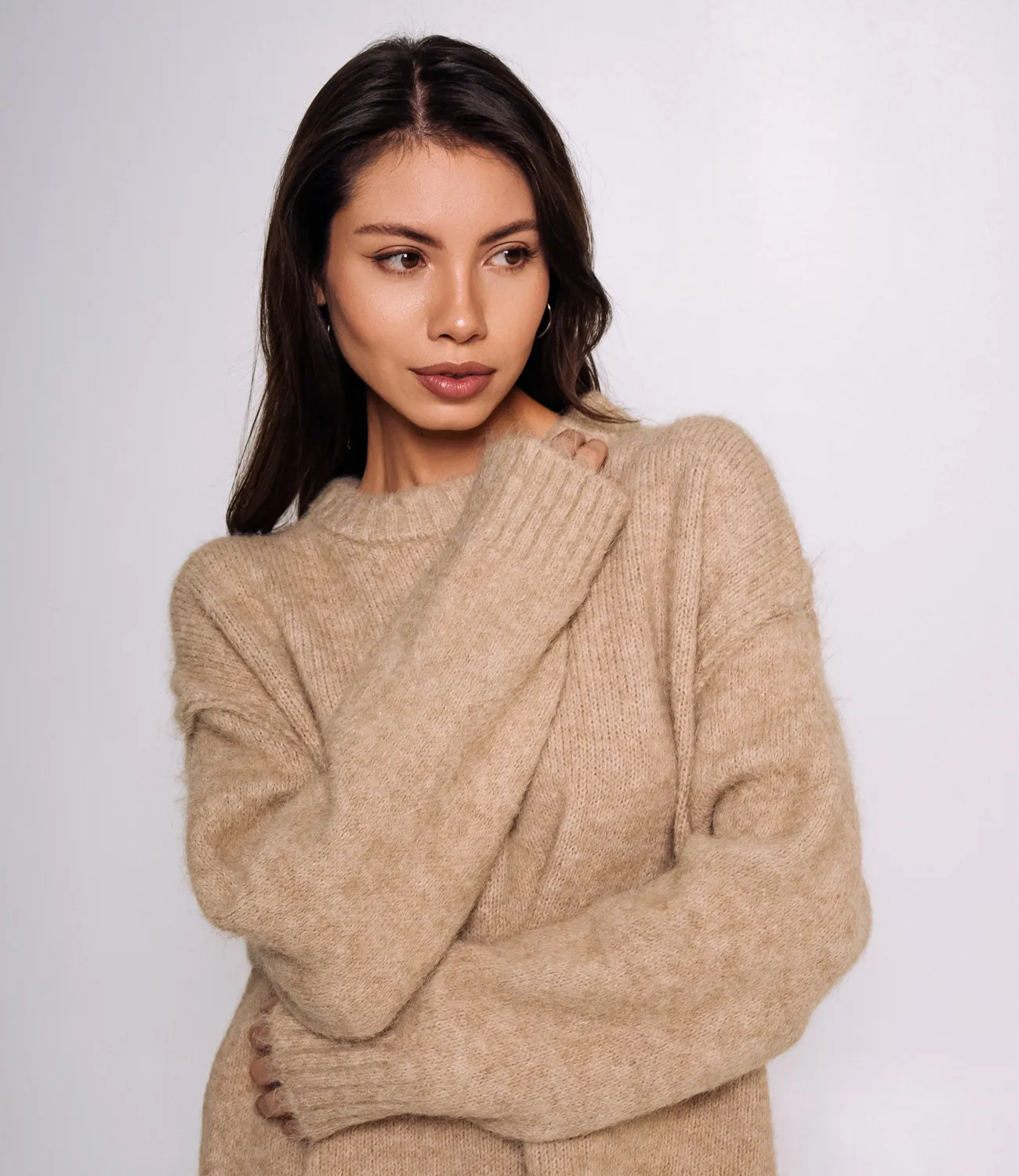 Джемпер #КТ71982, бежевый - фото 5