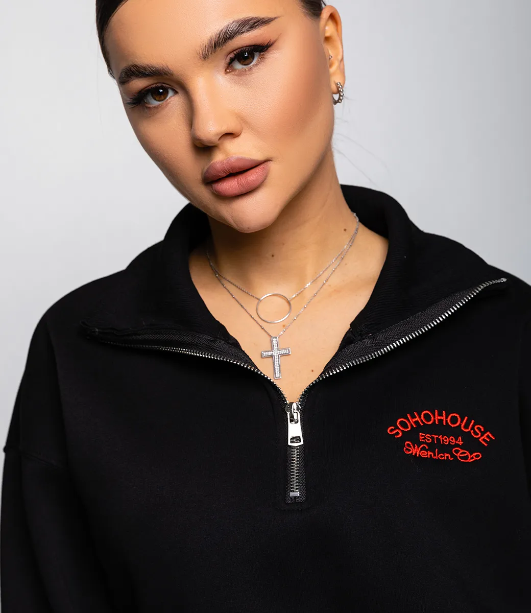 Свитшот #КТ457, чёрный - фото 5