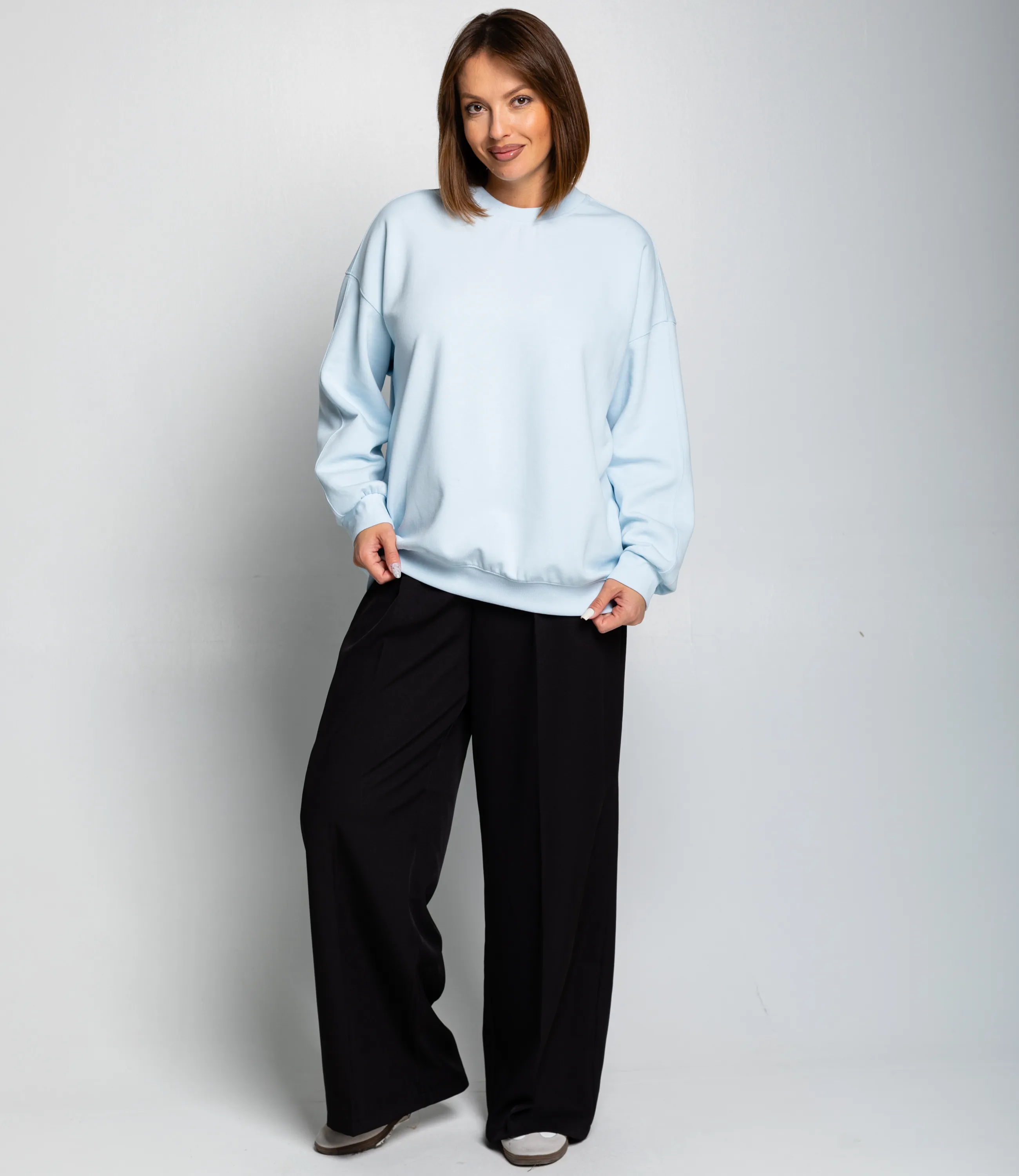 Свитшот #КТ329 (3), голубой - фото 4