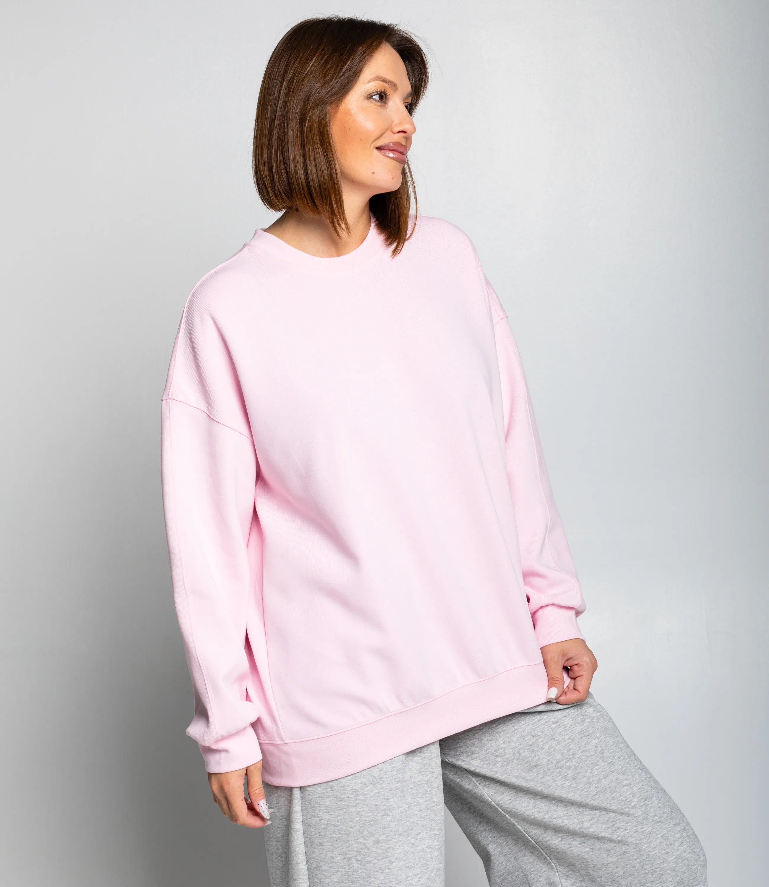 Свитшот #КТ329 (3), розовый - фото 2