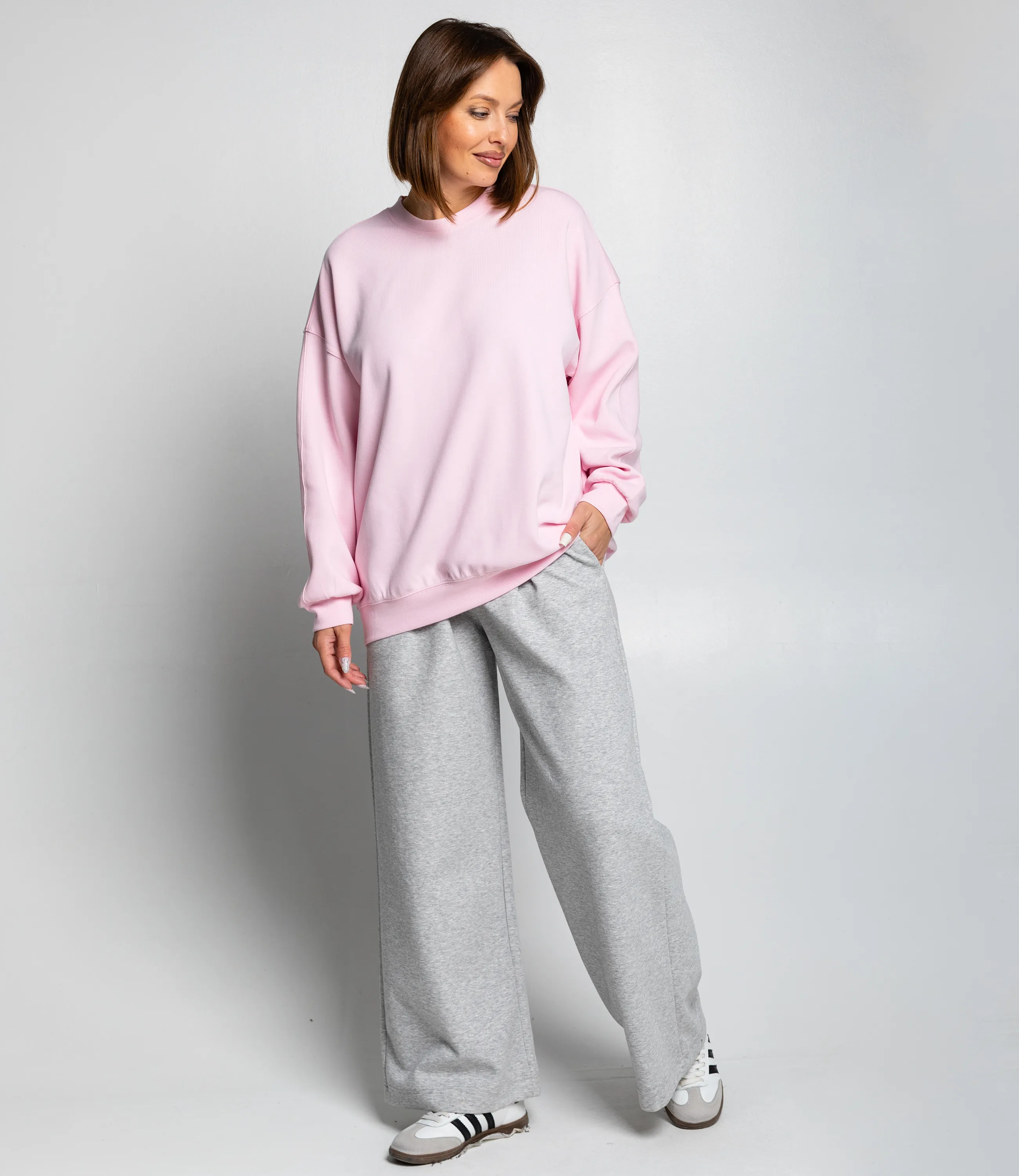 Свитшот #КТ329 (3), розовый - фото 4