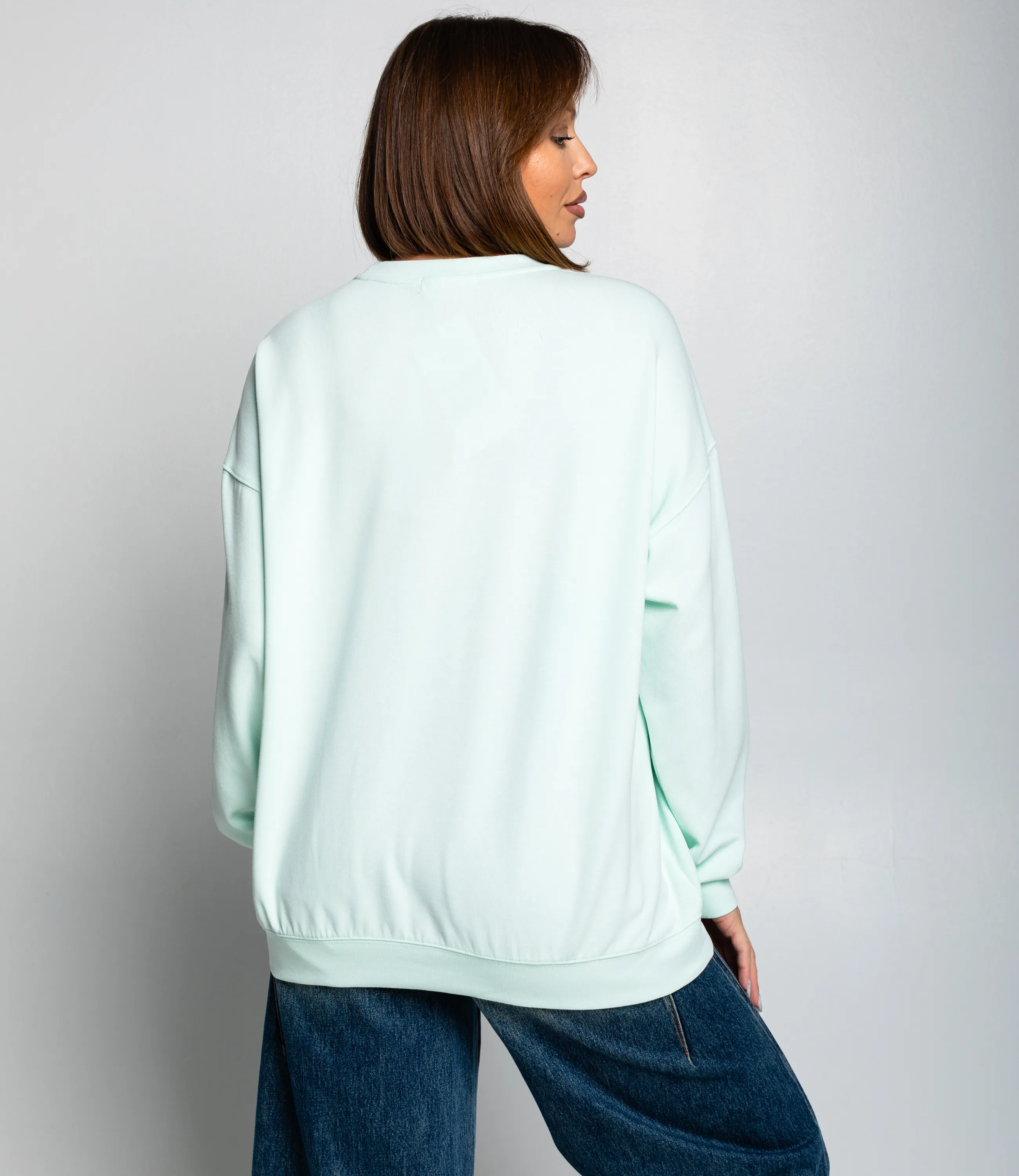 Свитшот #КТ329 (3), мята - фото 3